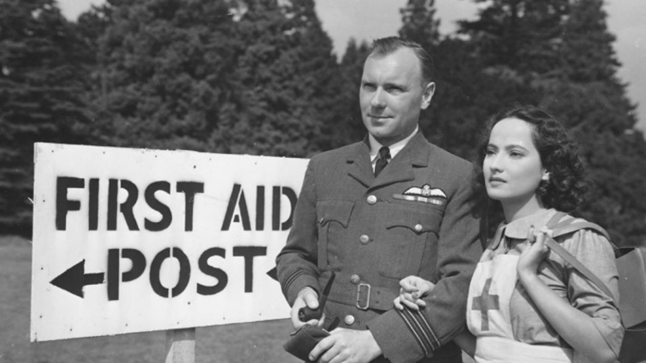 Backdrop for The Lion Has Wings