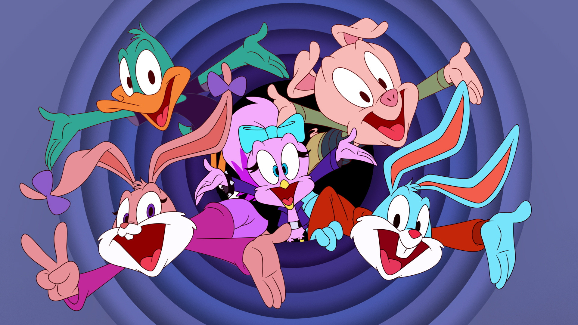 Backdrop for Tiny Toons Looniversity