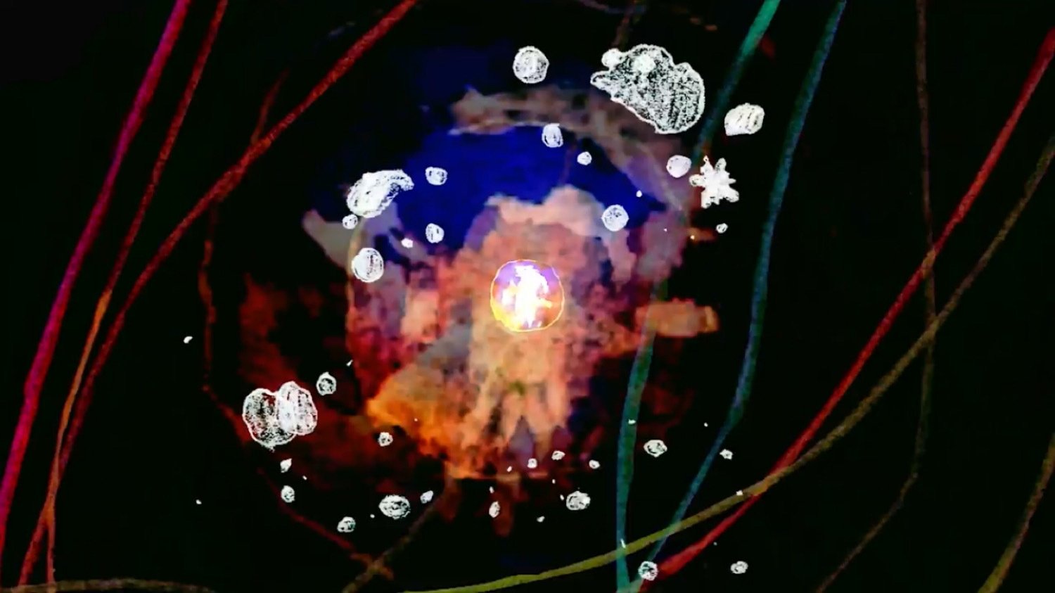 Backdrop for The Final Exit of the Disciples of Ascensia