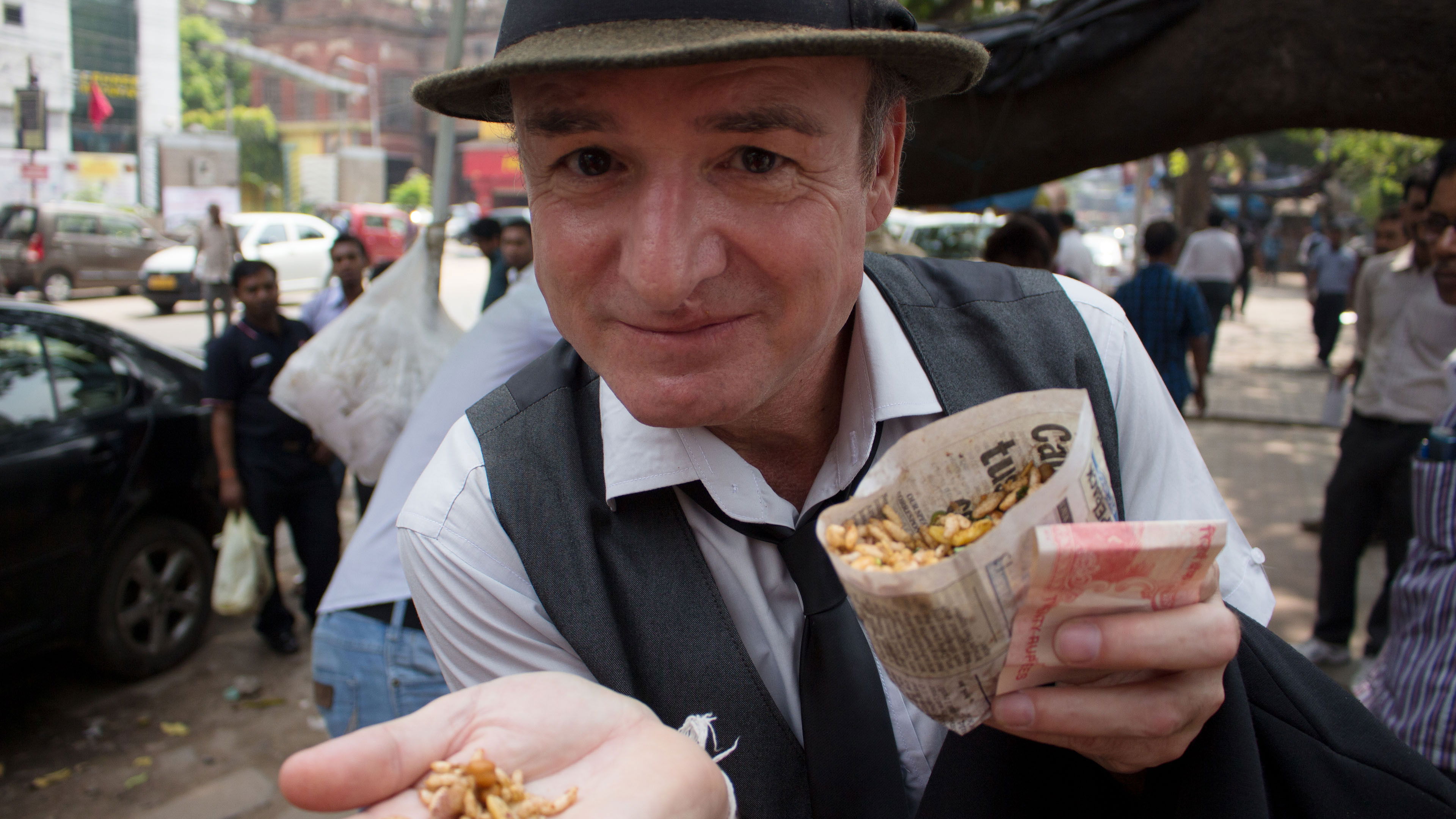 Backdrop for Eating the World