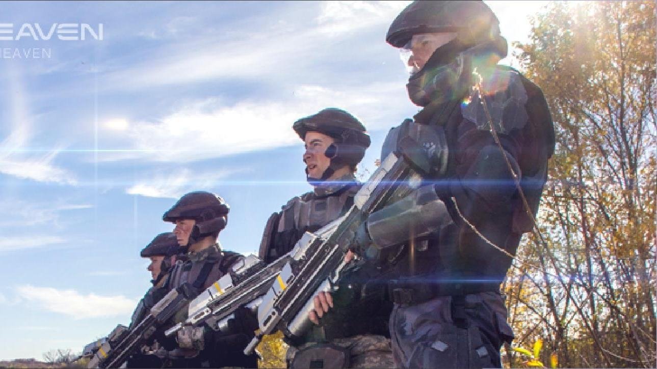 Backdrop for Dawn Under Heaven