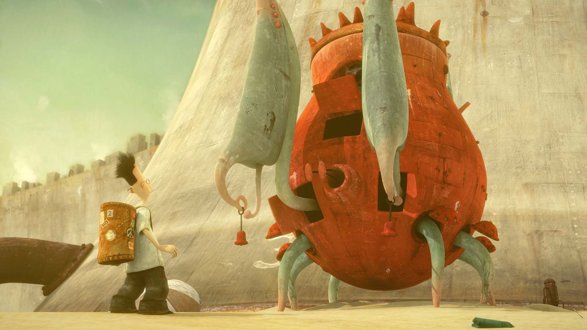 Backdrop for The Lost Thing