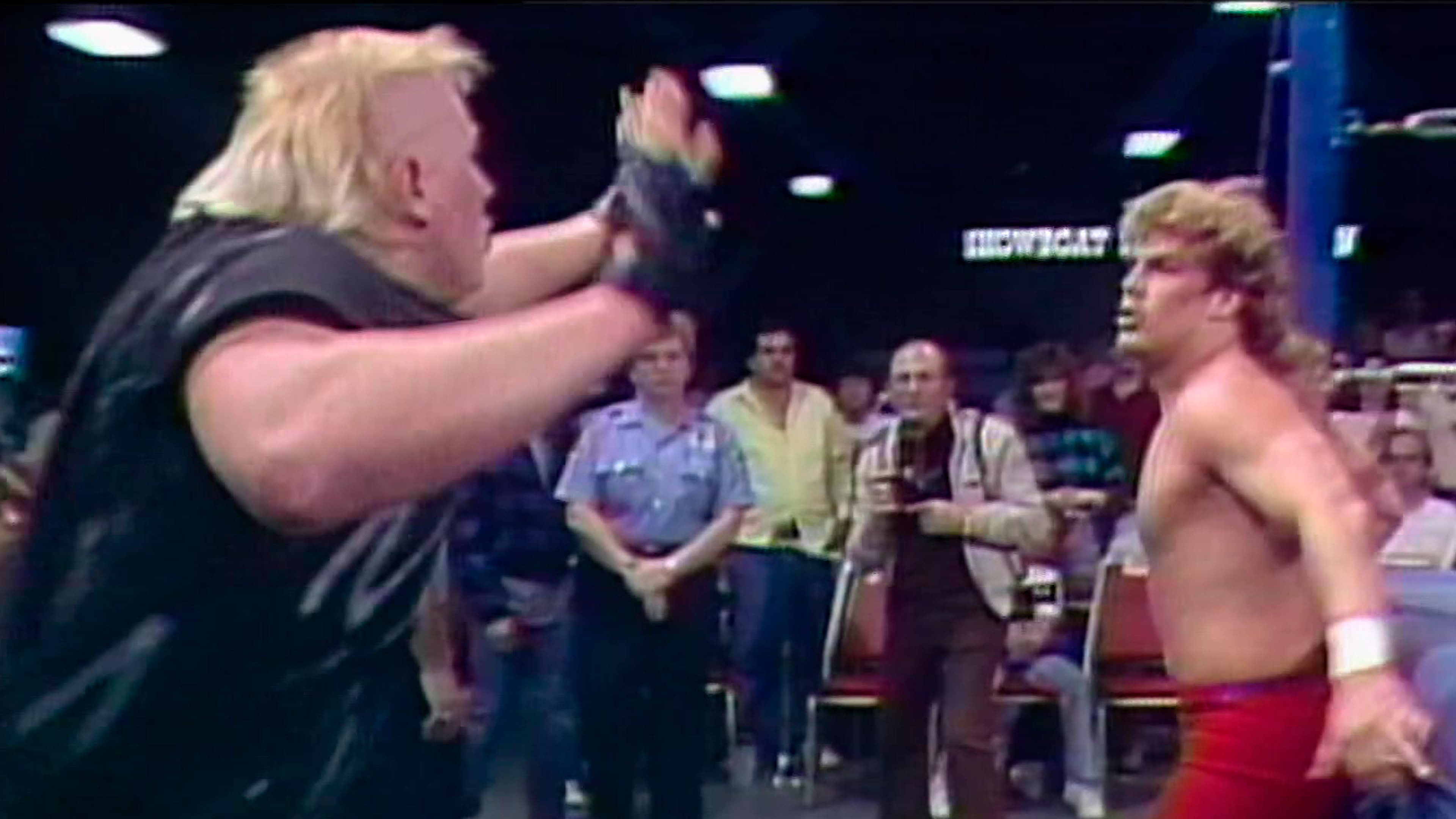 Backdrop for AWA Superstars