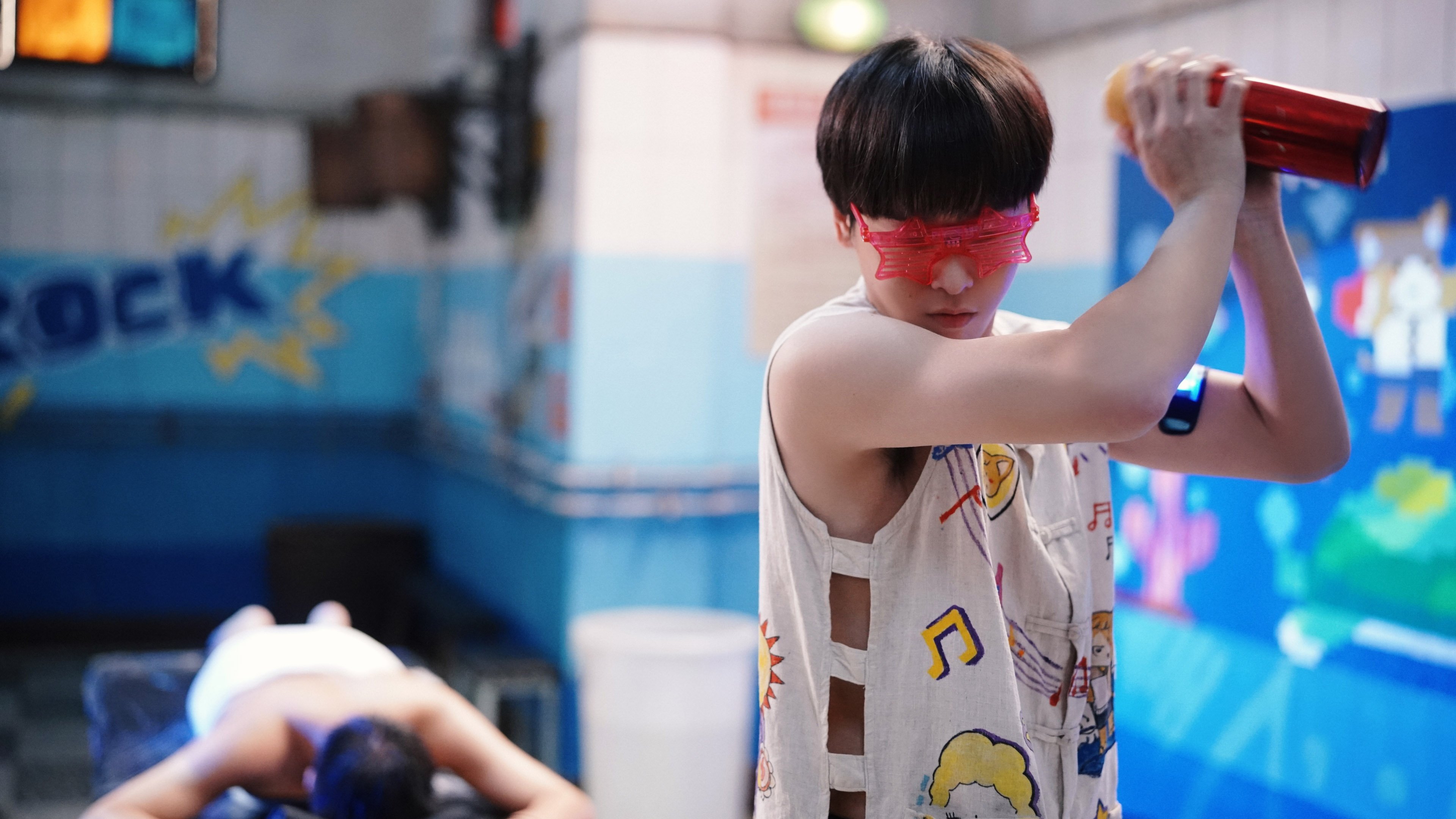 Backdrop for Bath Buddy