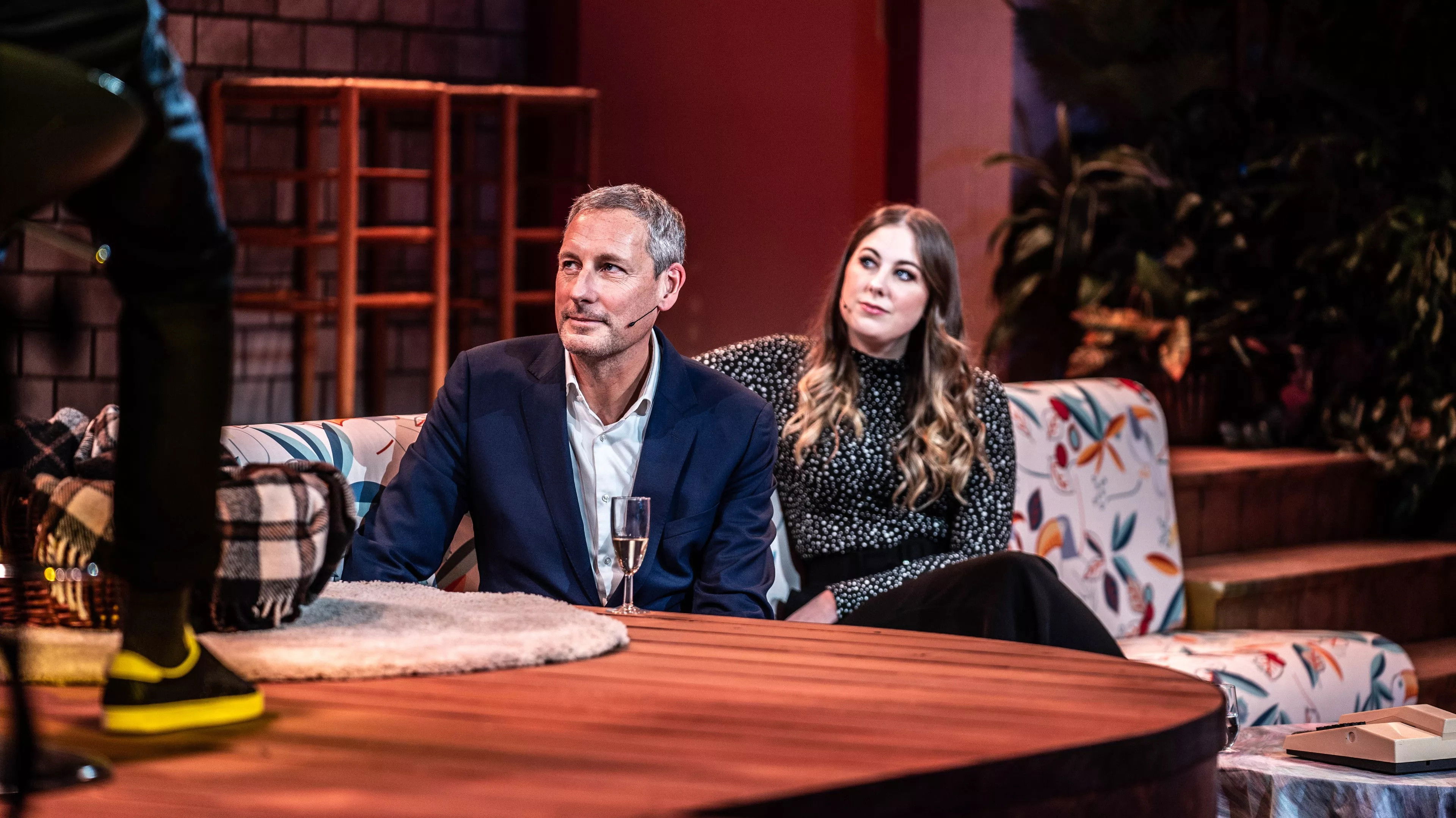 Backdrop for 30 jaar Samson & Gert