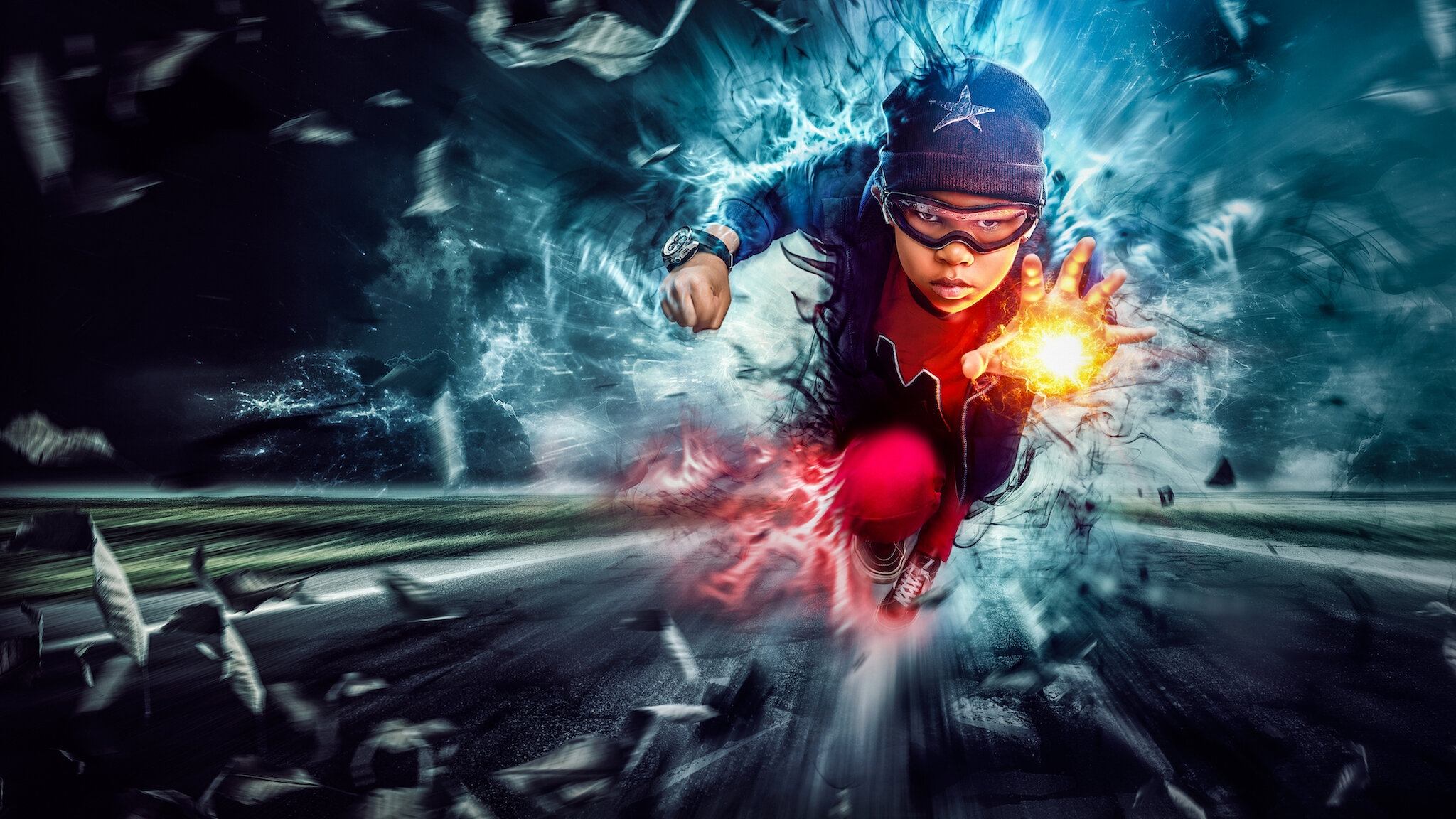 Backdrop for Raising Dion