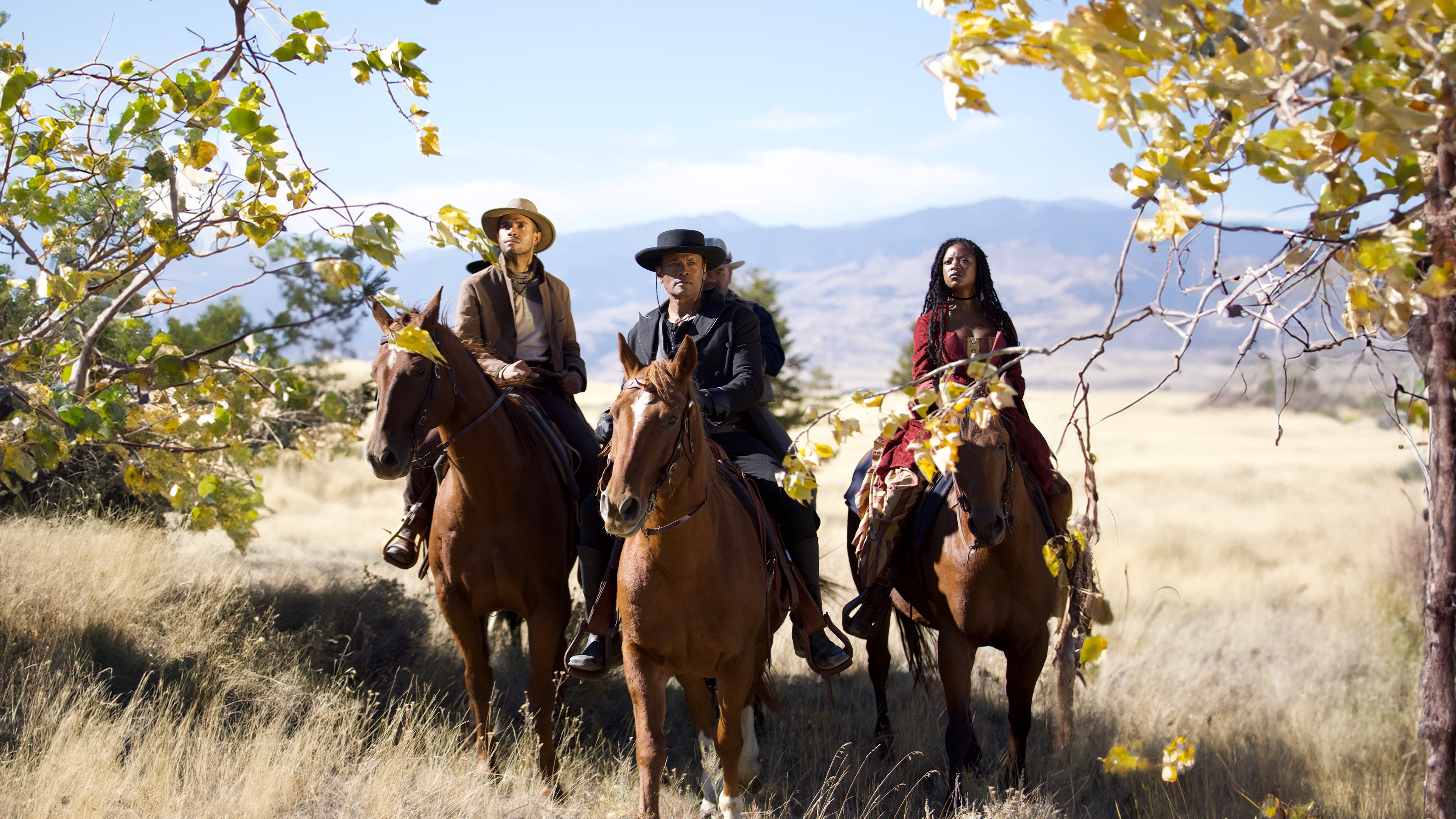 Backdrop for Outlaw Posse