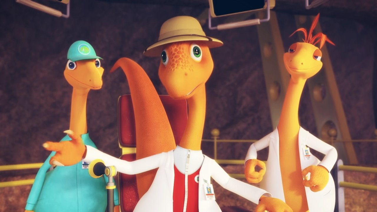 Backdrop for Dinosaur Train: Day of the Robots