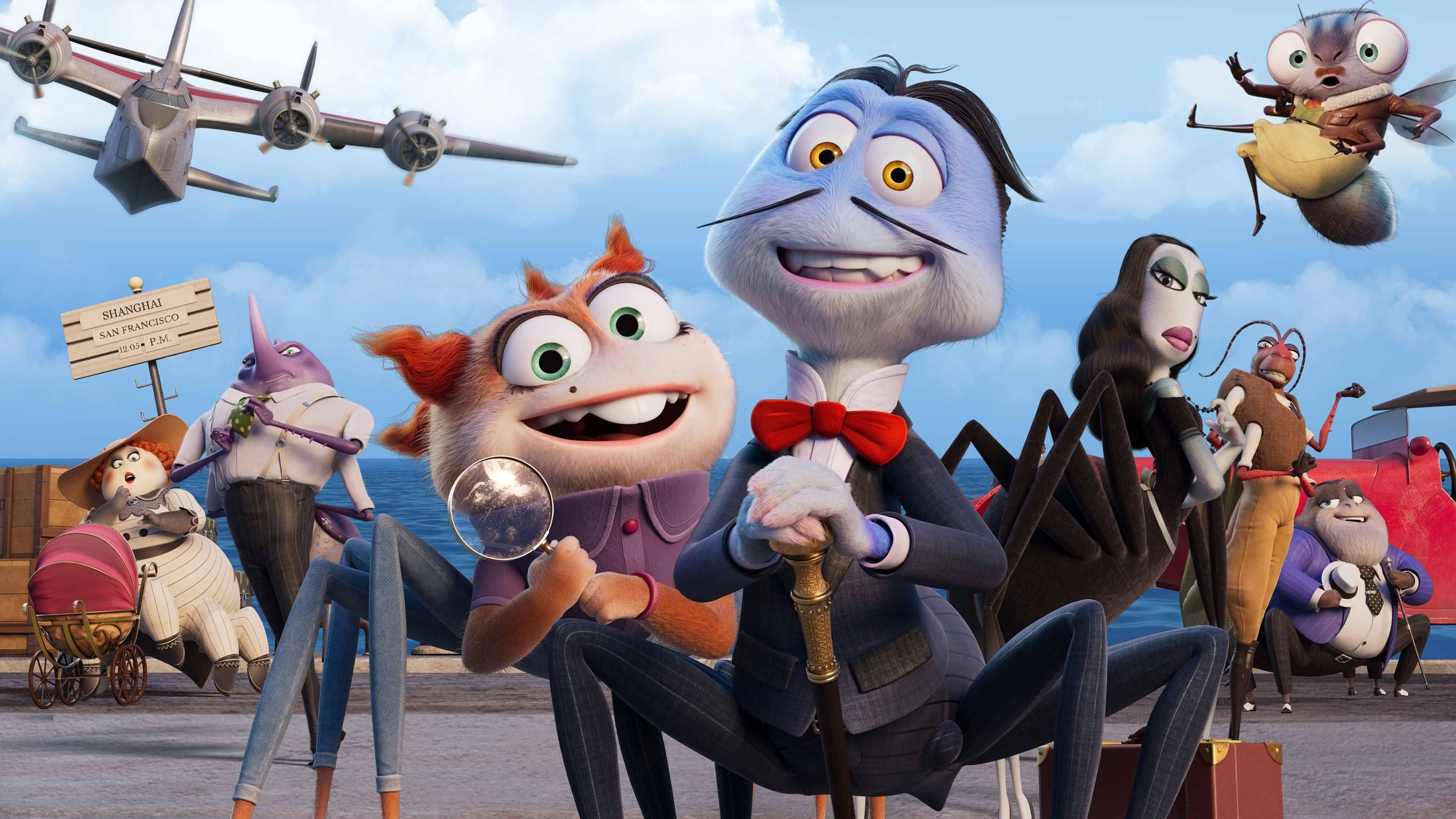 Backdrop for Inspector Sun and the Curse of the Black Widow