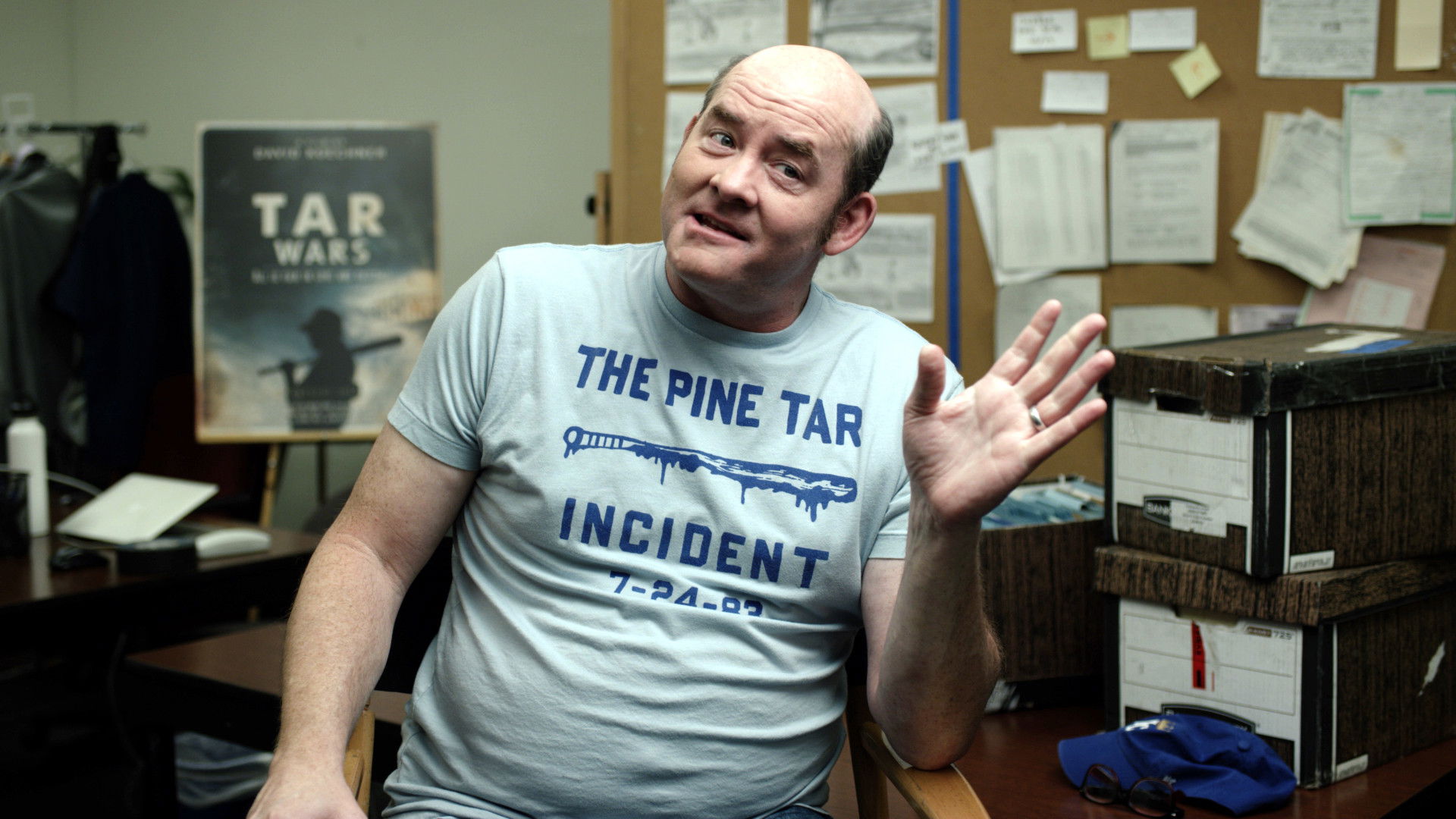 Backdrop for The Pine Tar Incident: Making of Tar Wars