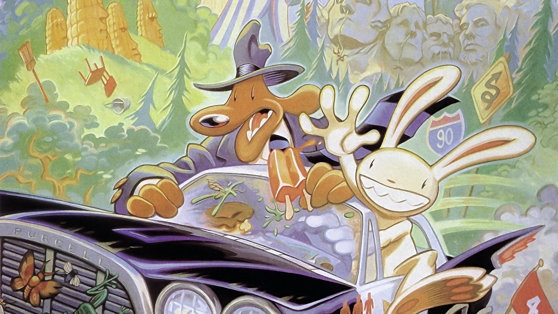 Backdrop for The Adventures of Sam & Max: Freelance Police