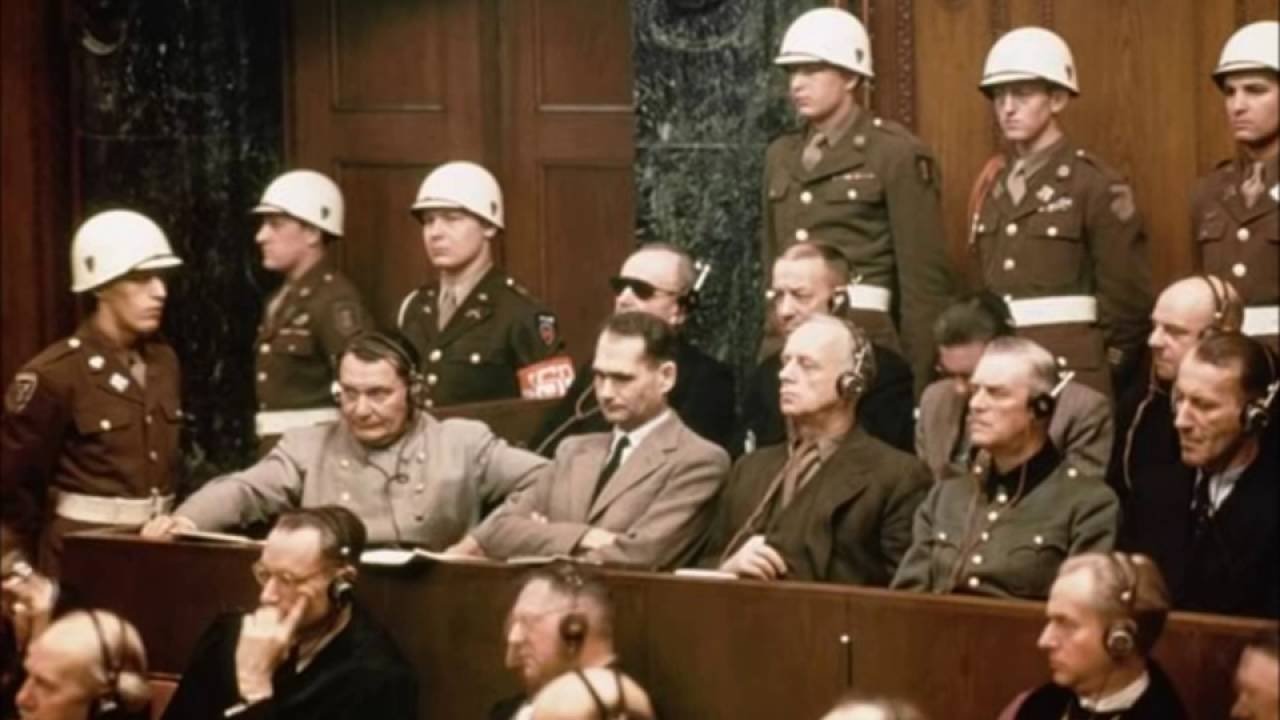 Backdrop for Nuremberg: Nazis on Trial