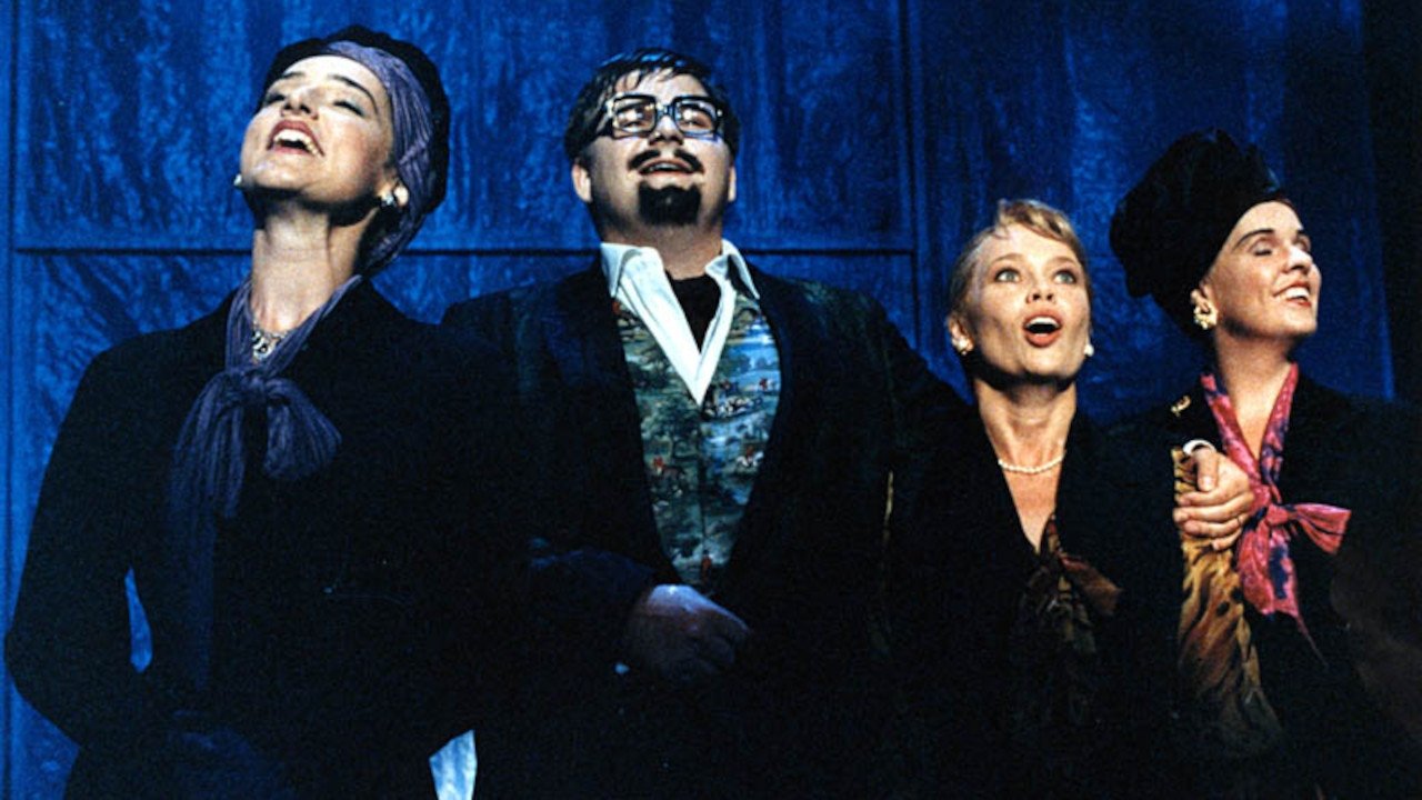 Backdrop for Fru Björks öden och äventyr