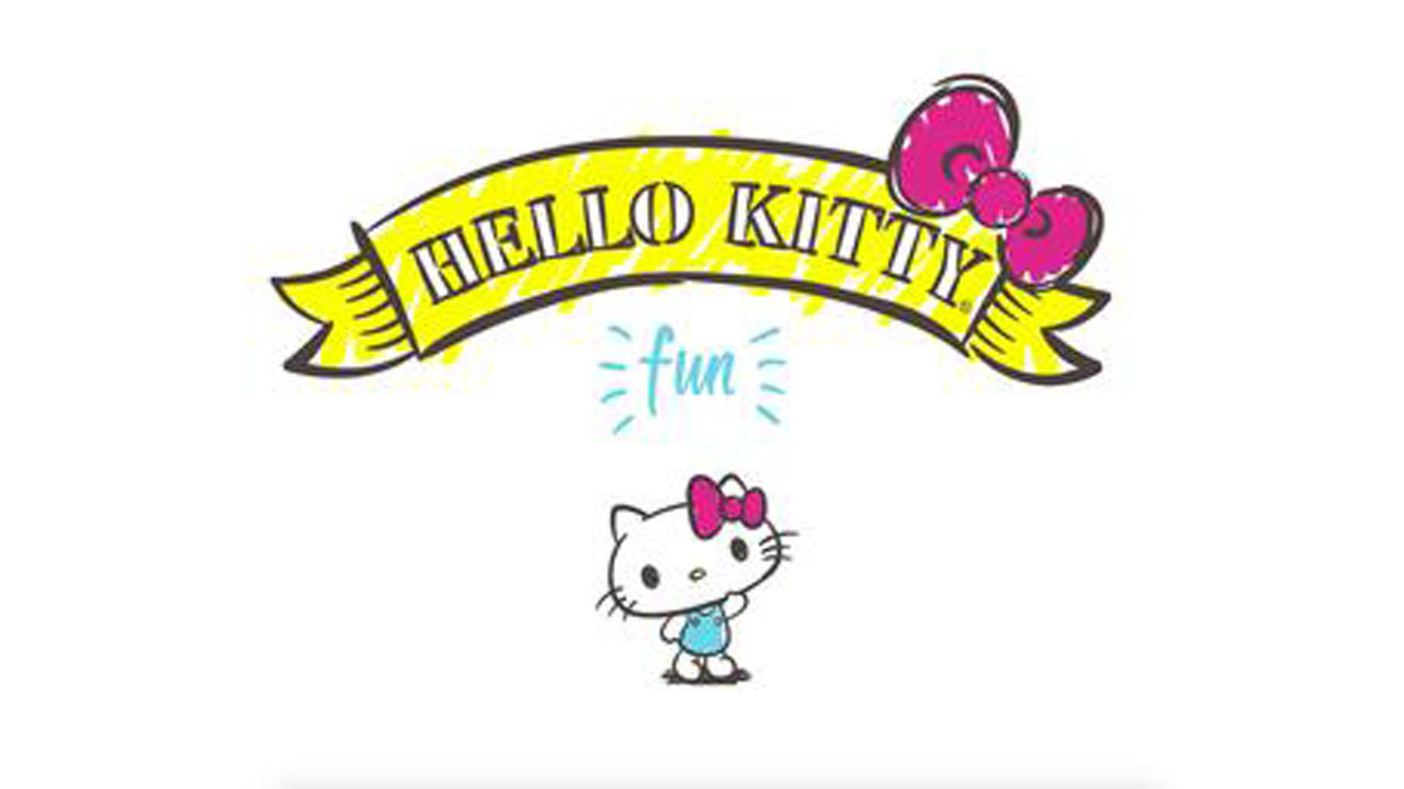 Backdrop for Hello Kitty Fun