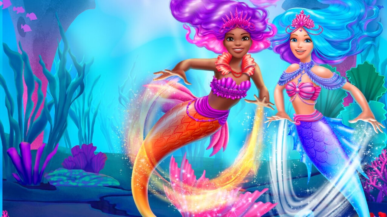 Backdrop for Barbie: Mermaid Power