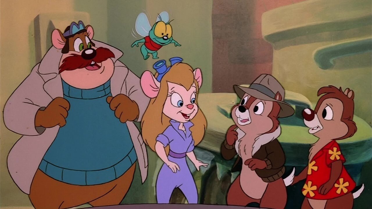 Backdrop for Chip 'n' Dale Rescue Rangers