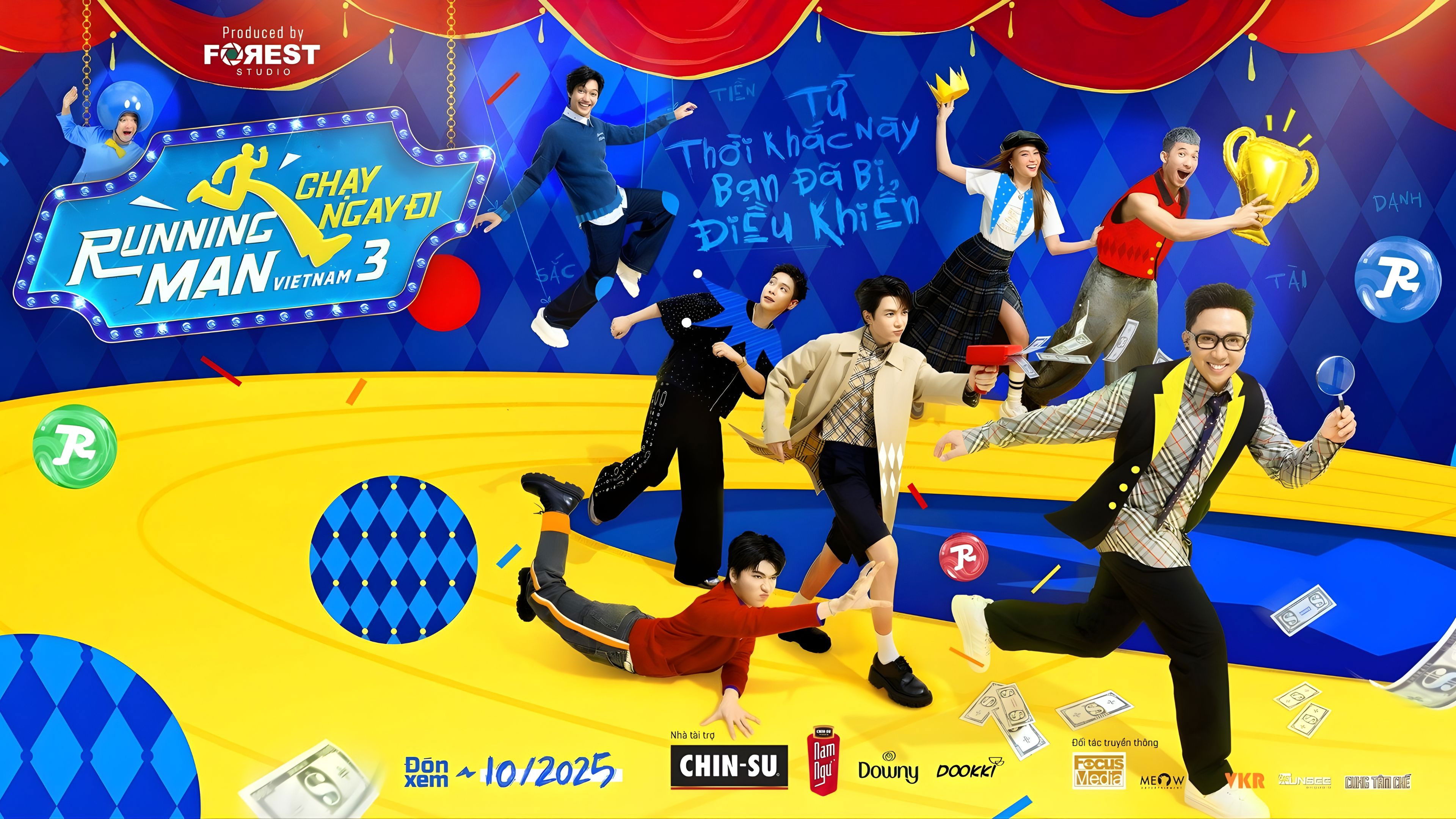 Backdrop for Running Man Vietnam