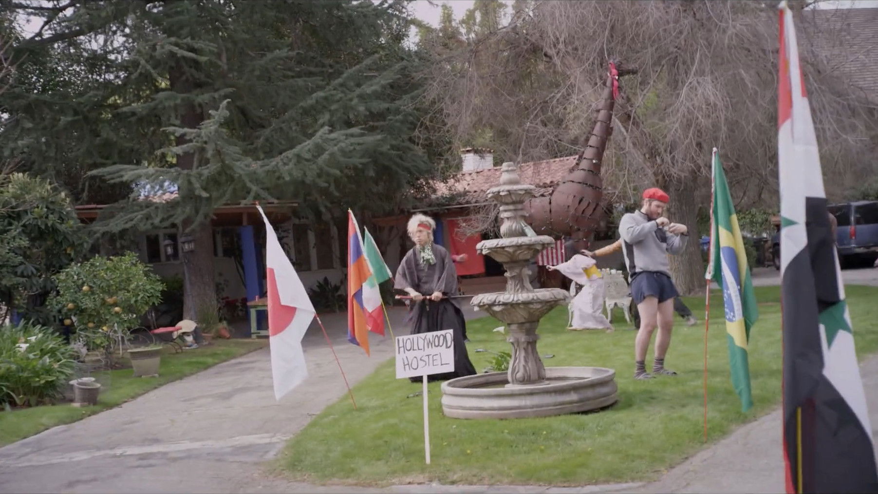 Backdrop for Hollywood Hostel