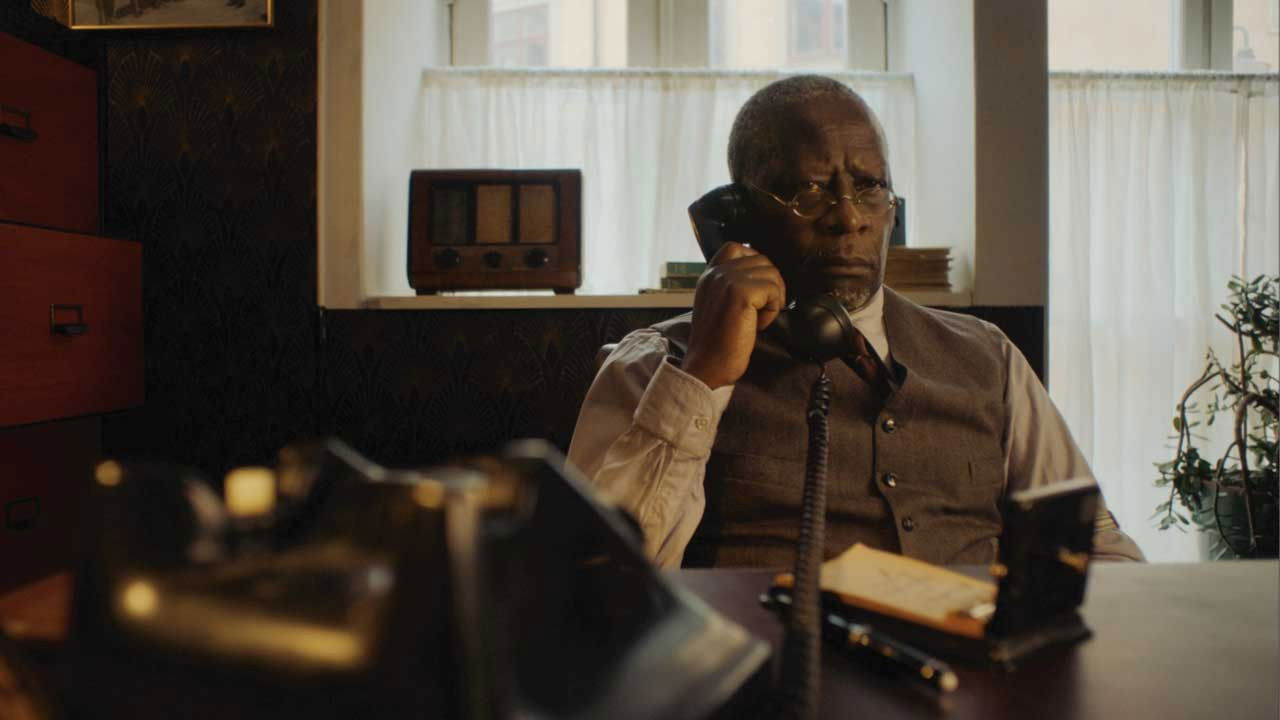 Backdrop for Den Musikaliska Spindeln