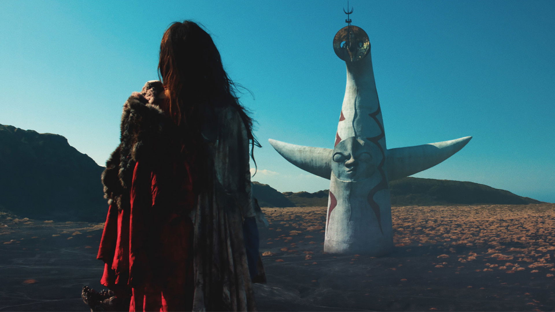 Backdrop for Tower of the Sun