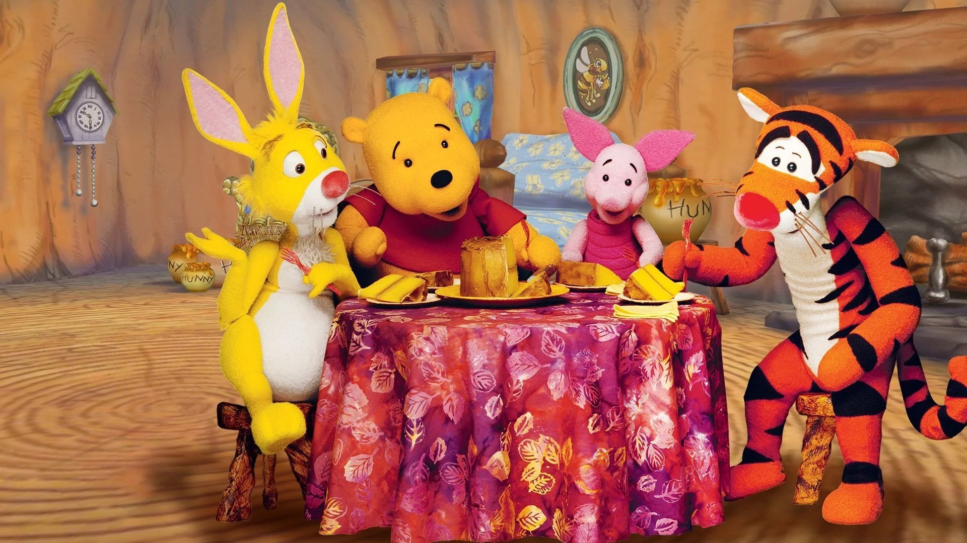 Backdrop for The Book of Pooh