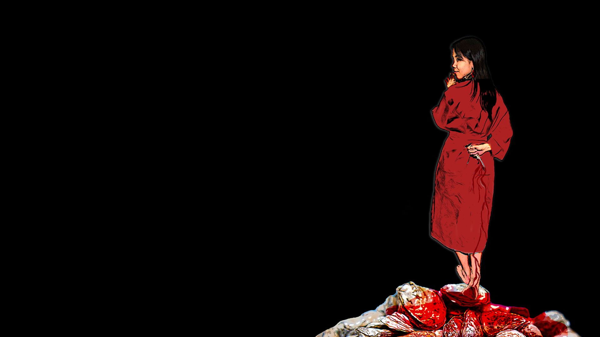 Backdrop for The Mollusk Murders