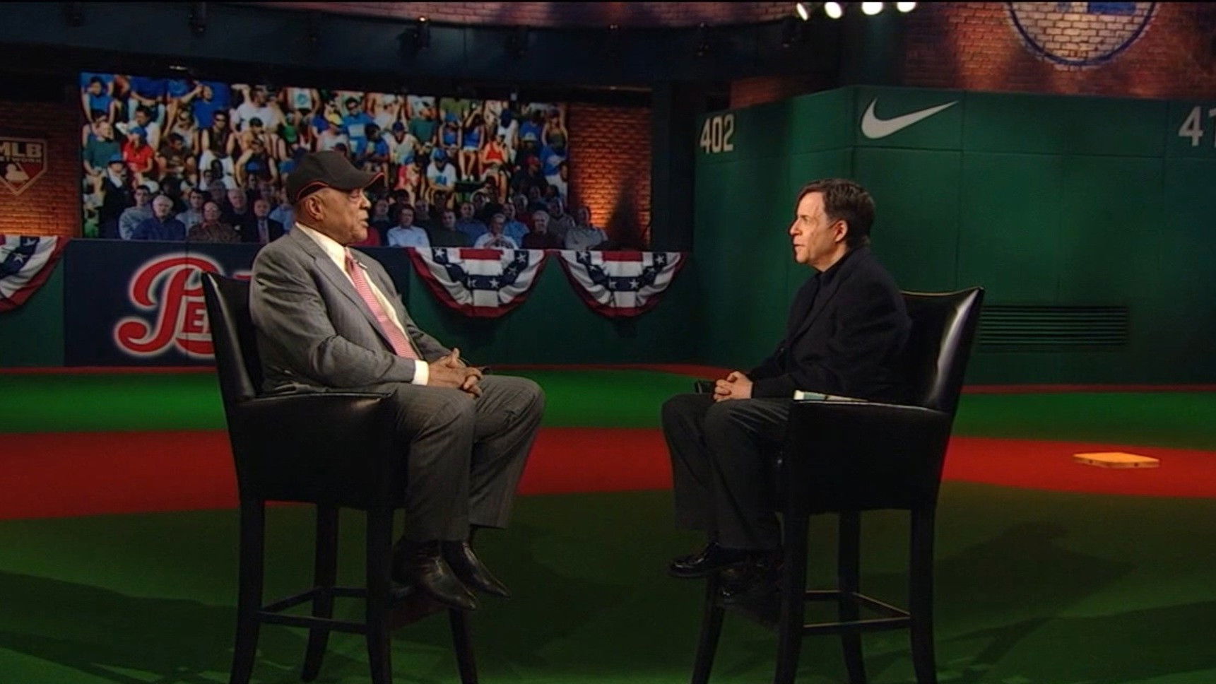 Backdrop for Studio 42 with Bob Costas