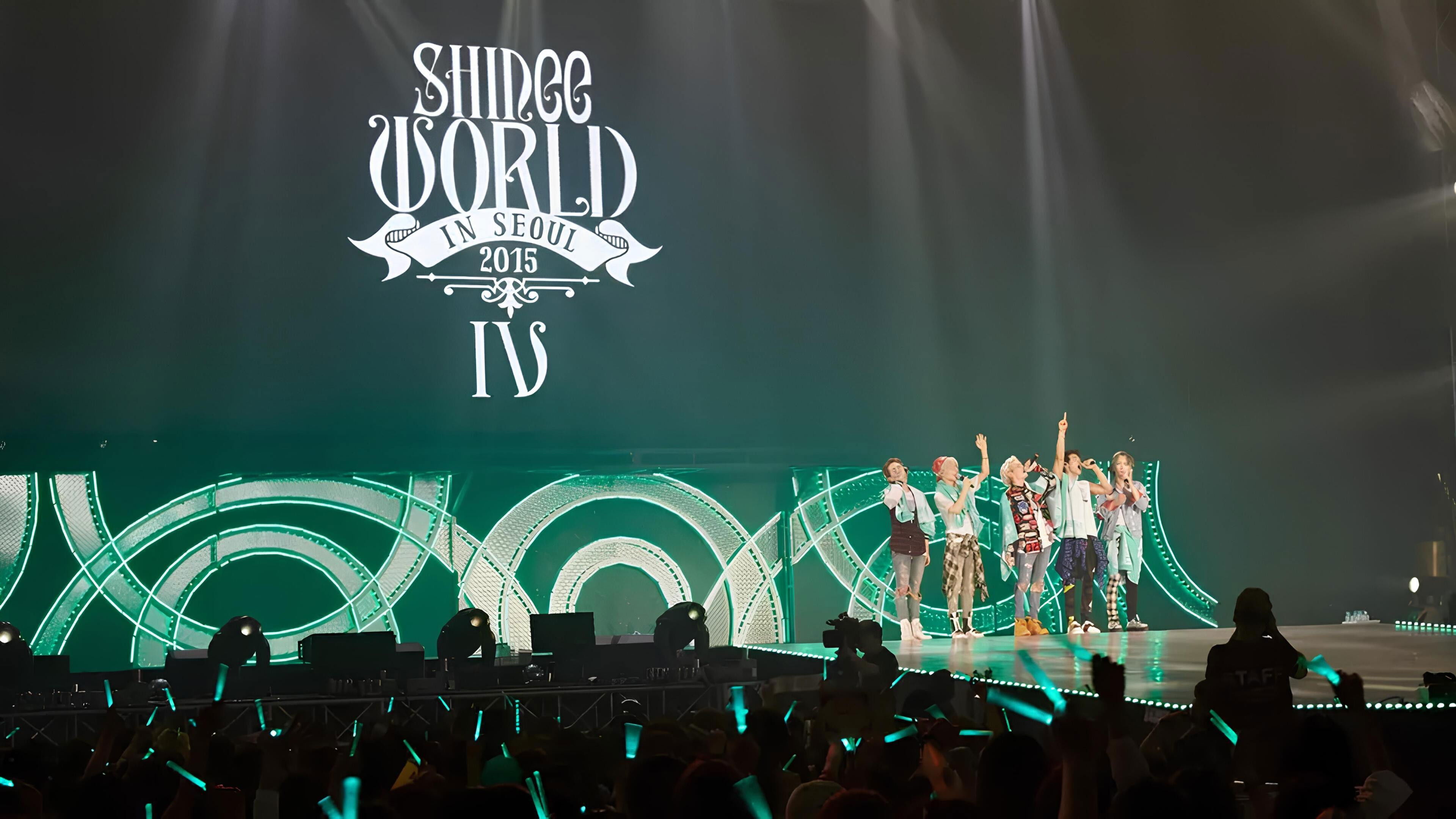 Backdrop for SHINee CONCERT "SHINee WORLD IV"