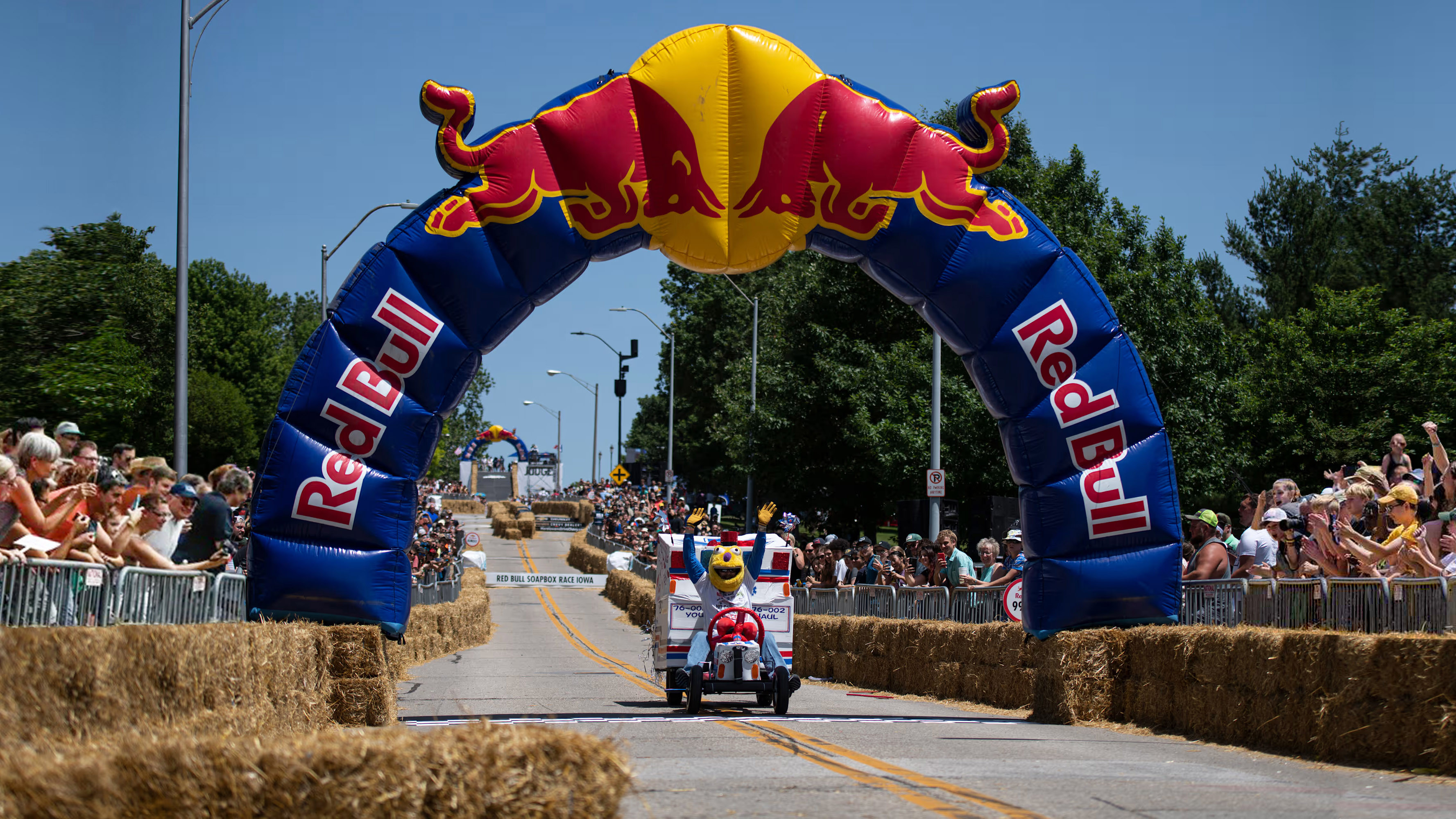 Backdrop for Red Bull Soapbox Race
