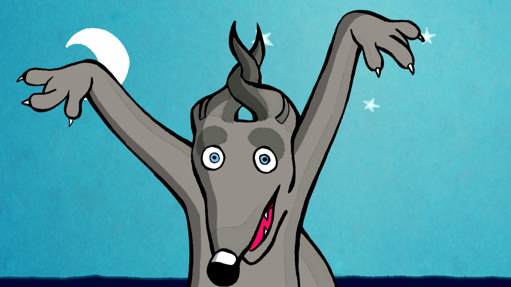 Backdrop for Loulou et autres loups...