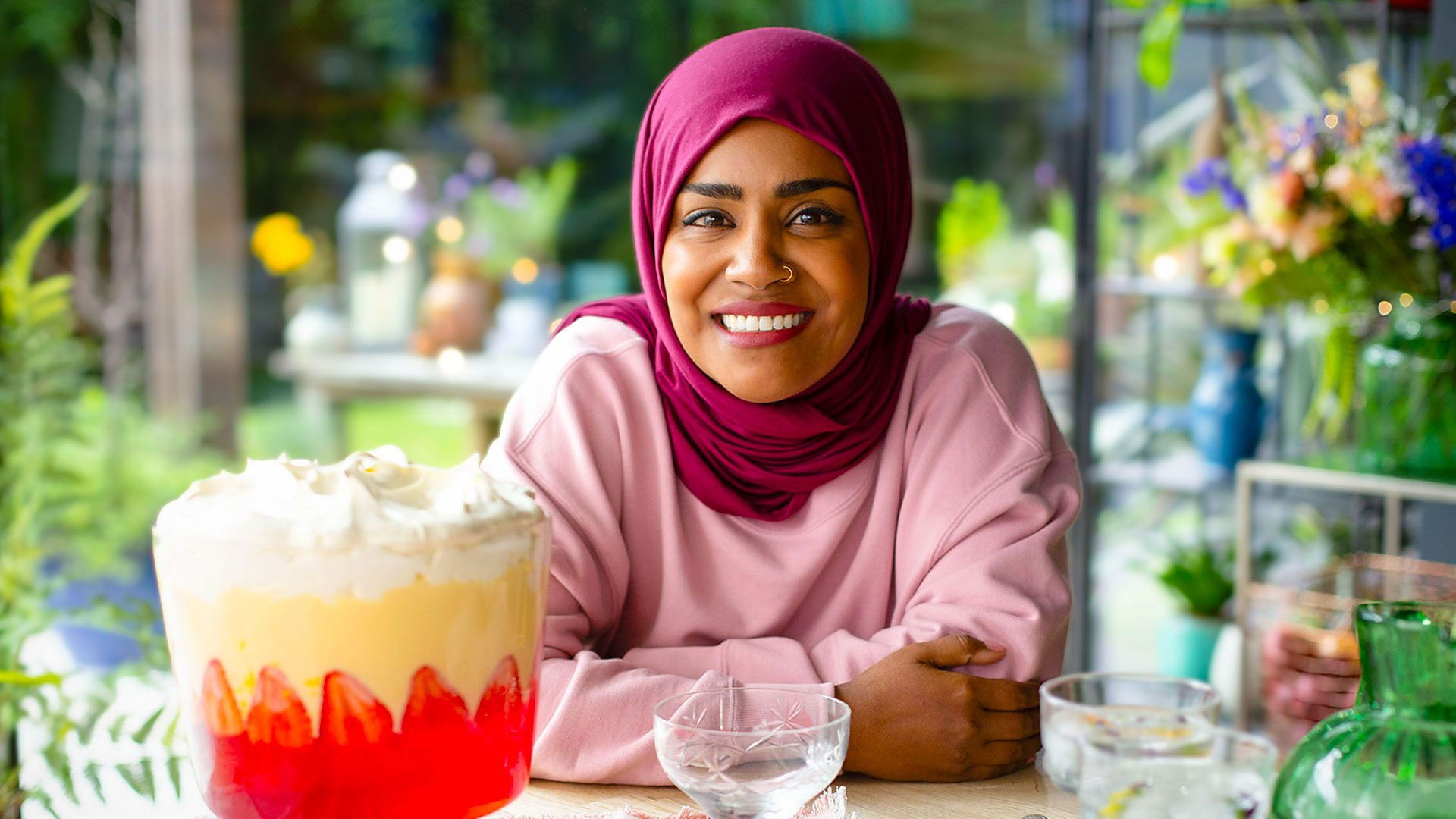 Backdrop for Nadiya's Cook Once Eat Twice