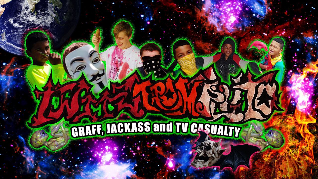 Backdrop for Twitz from Pluto: Graff, Jackass and TV Casualty