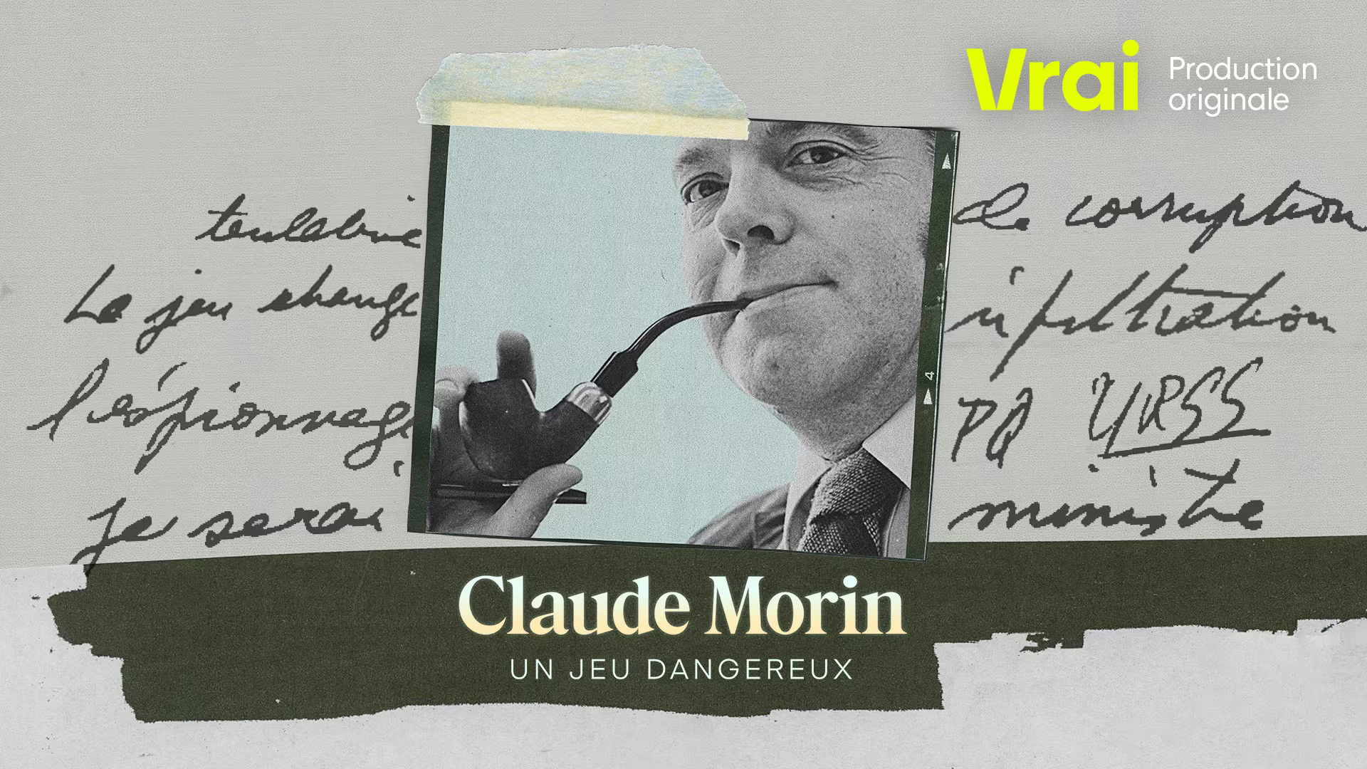 Backdrop for Claude Morin: Un jeu dangereux