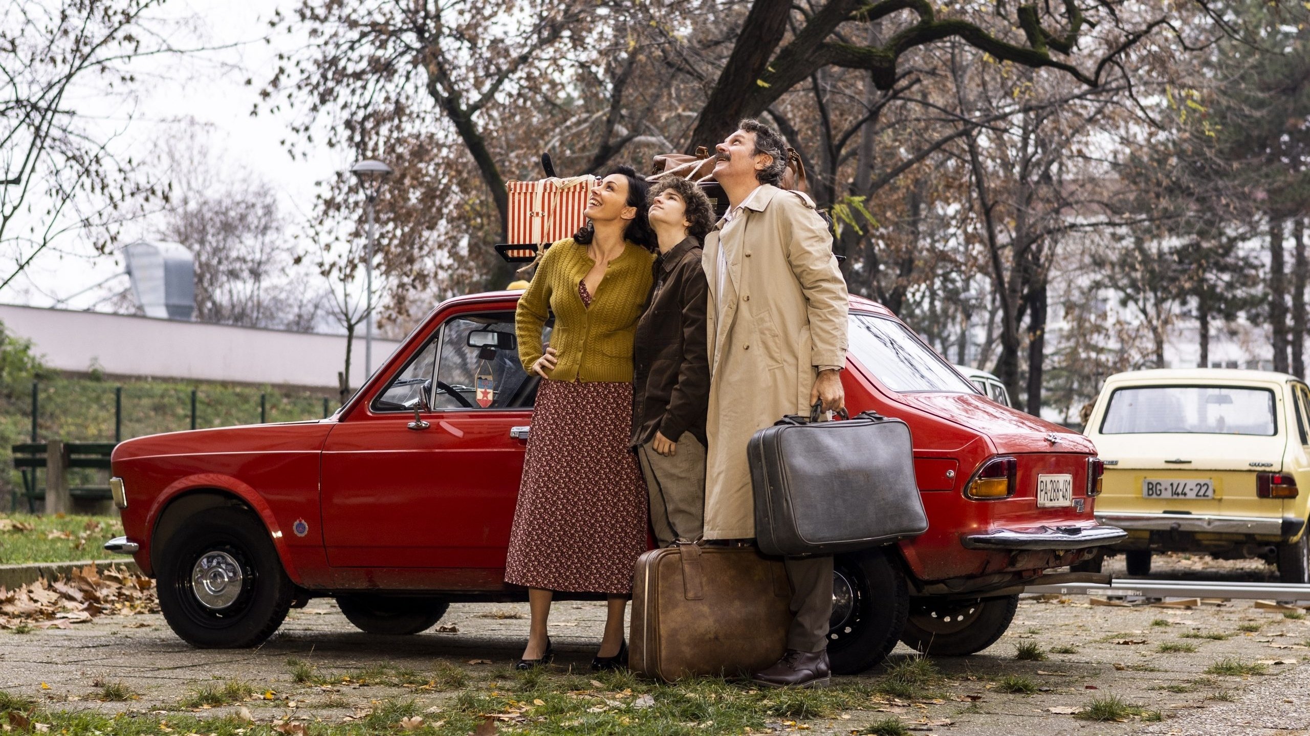 Backdrop for Hajduk in Belgrade