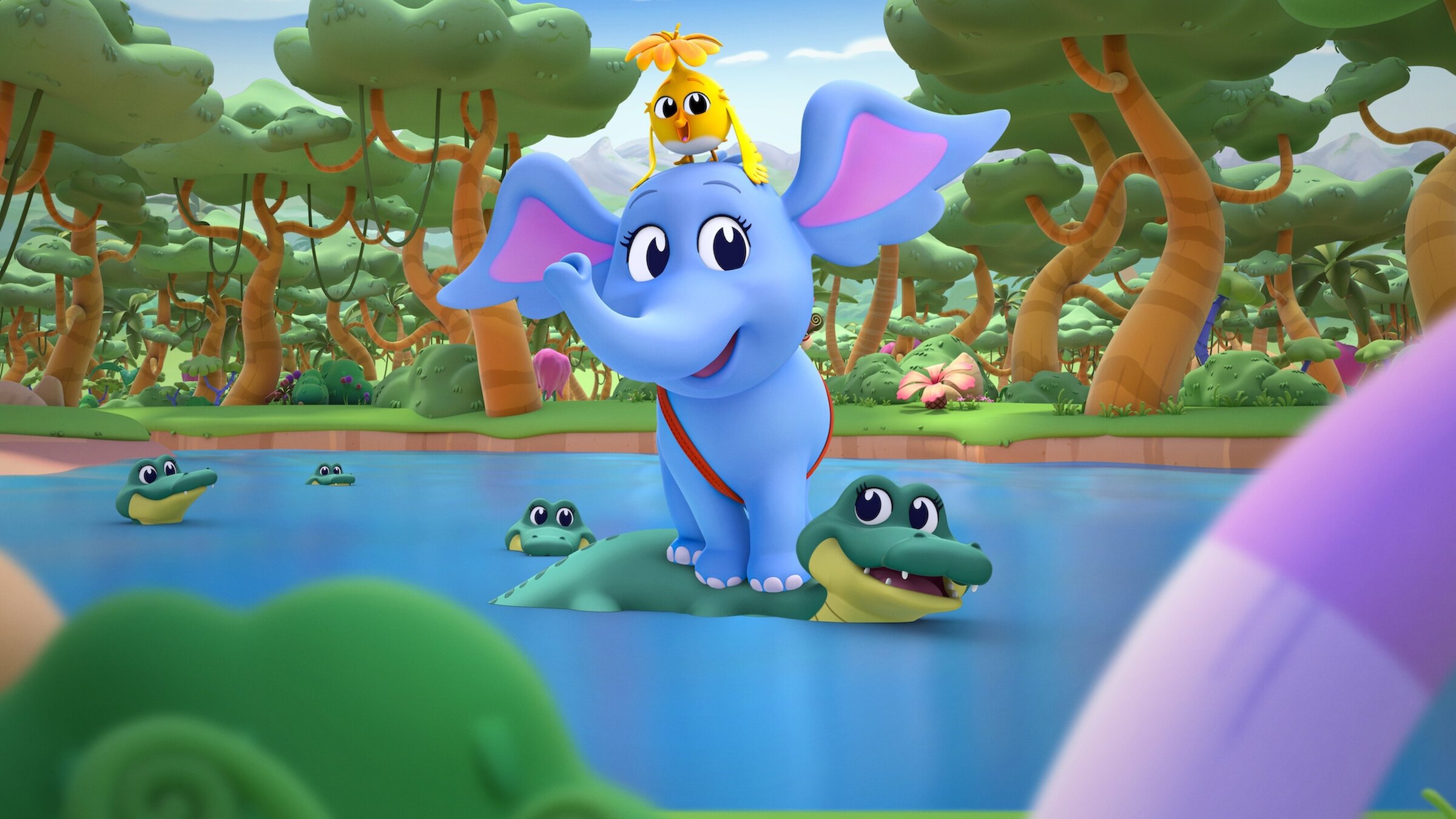 Backdrop for Dr. Seuss's Horton!