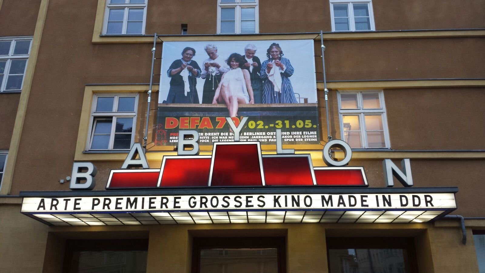 Backdrop for Großes Kino made in DDR