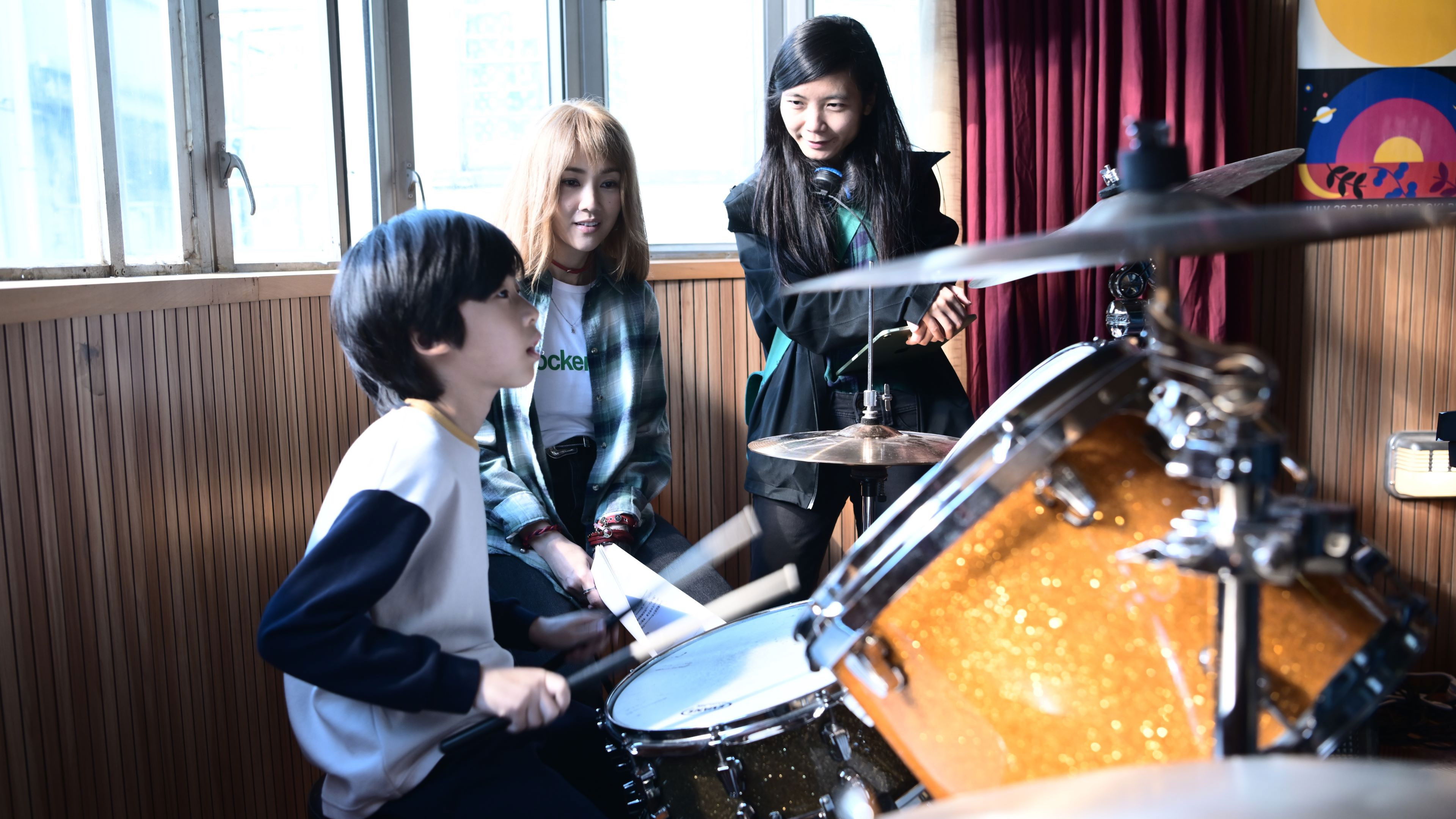 Backdrop for Band Four