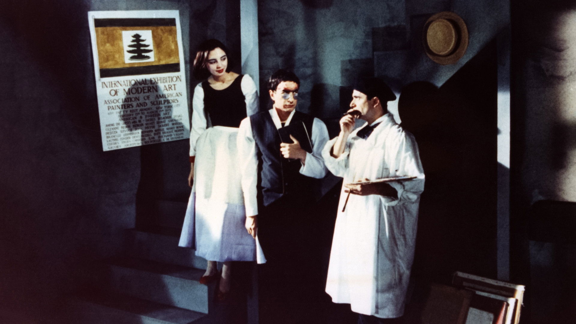 Backdrop for Steel Mask Versus Blue Abyss