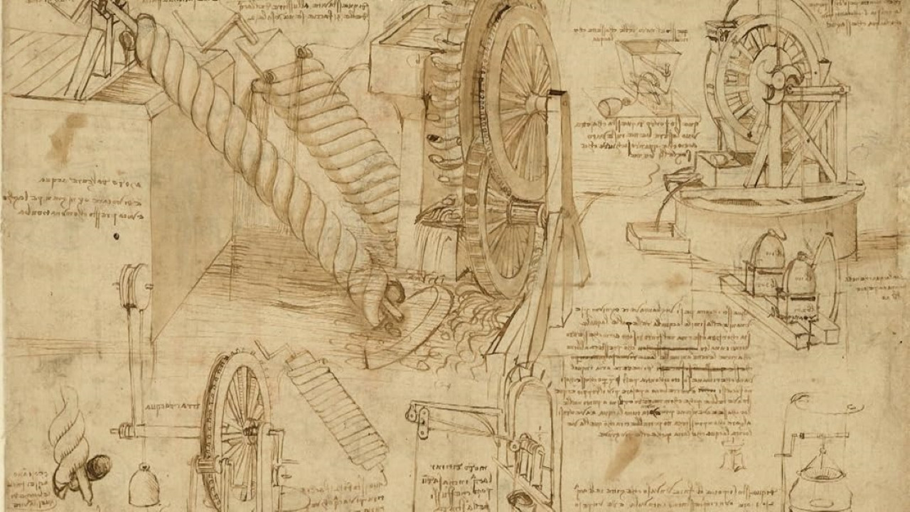 Backdrop for Inside the Mind of Leonardo