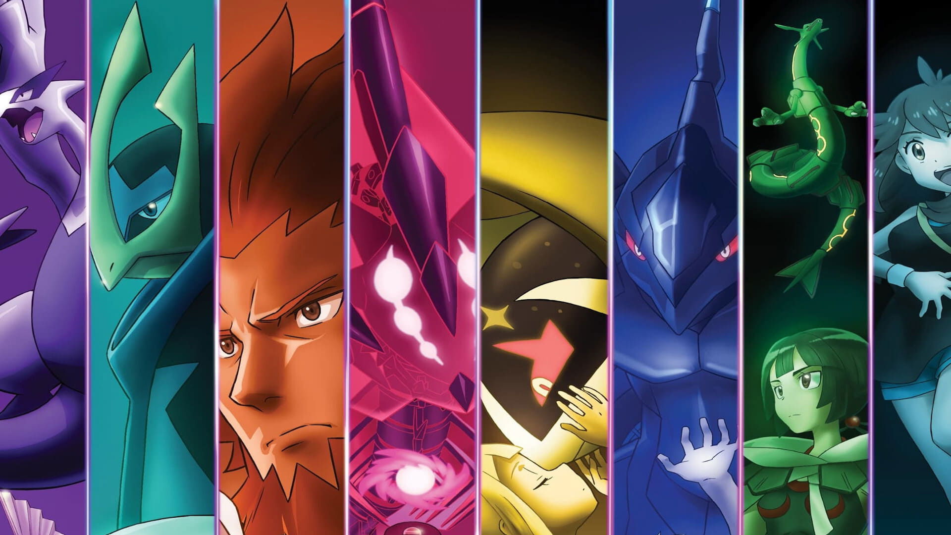 Backdrop for Pokémon Evolutions