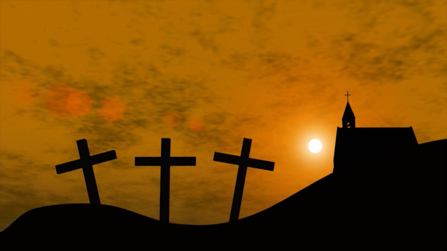 Backdrop for Disco Graveyard