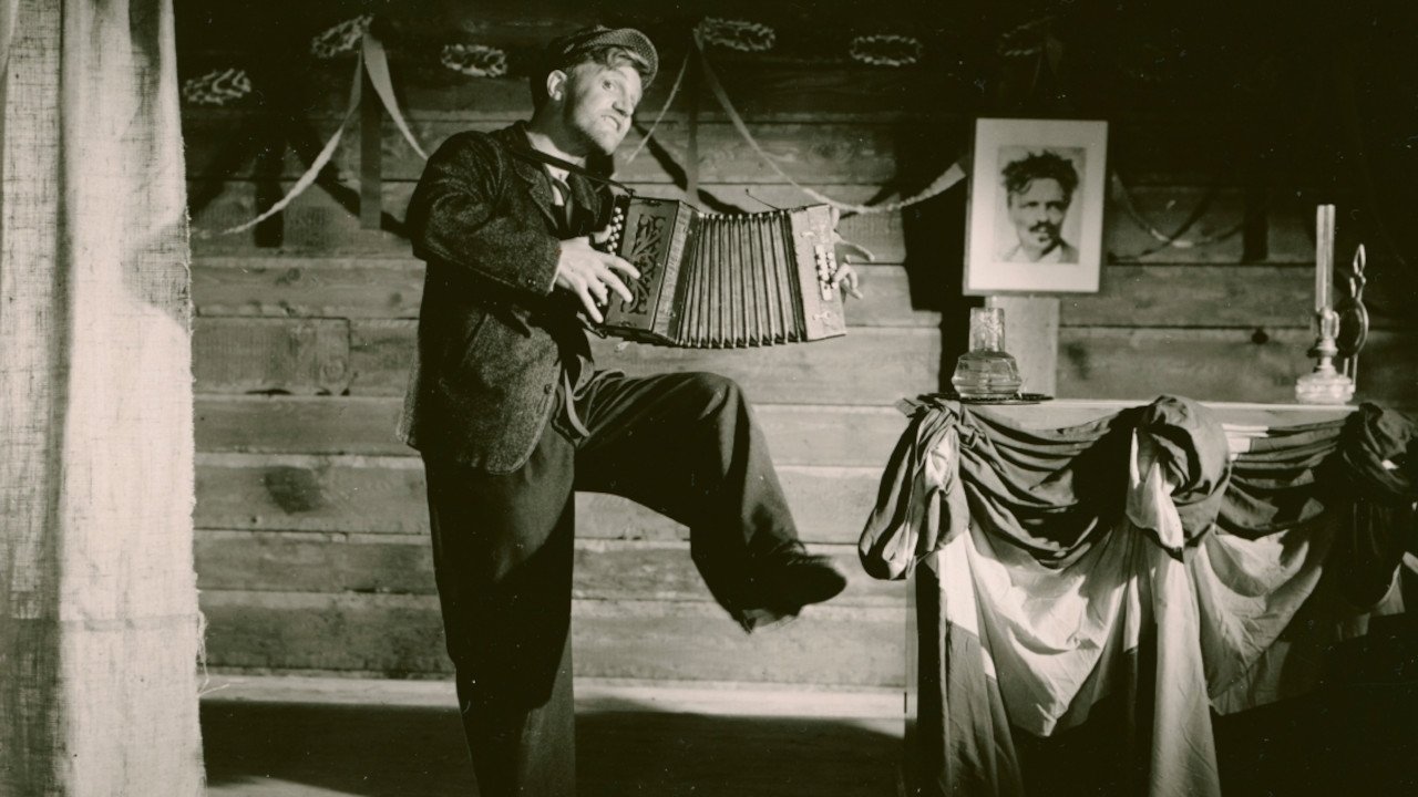 Backdrop for Den blomstertid...