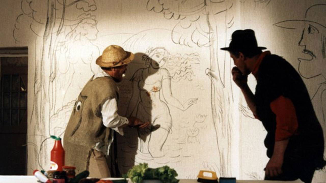 Backdrop for The Mills of Fate