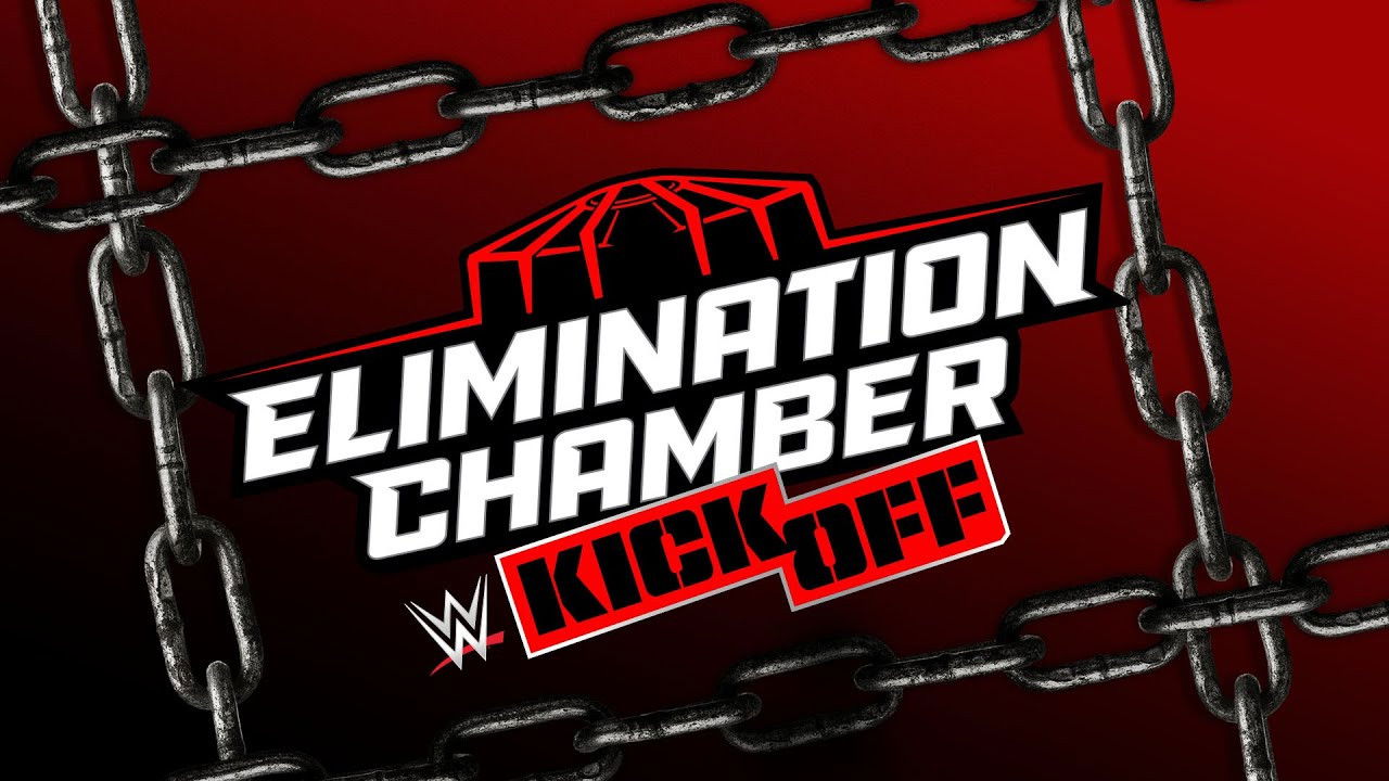 Backdrop for WWE Elimination Chamber 2025 Kickoff