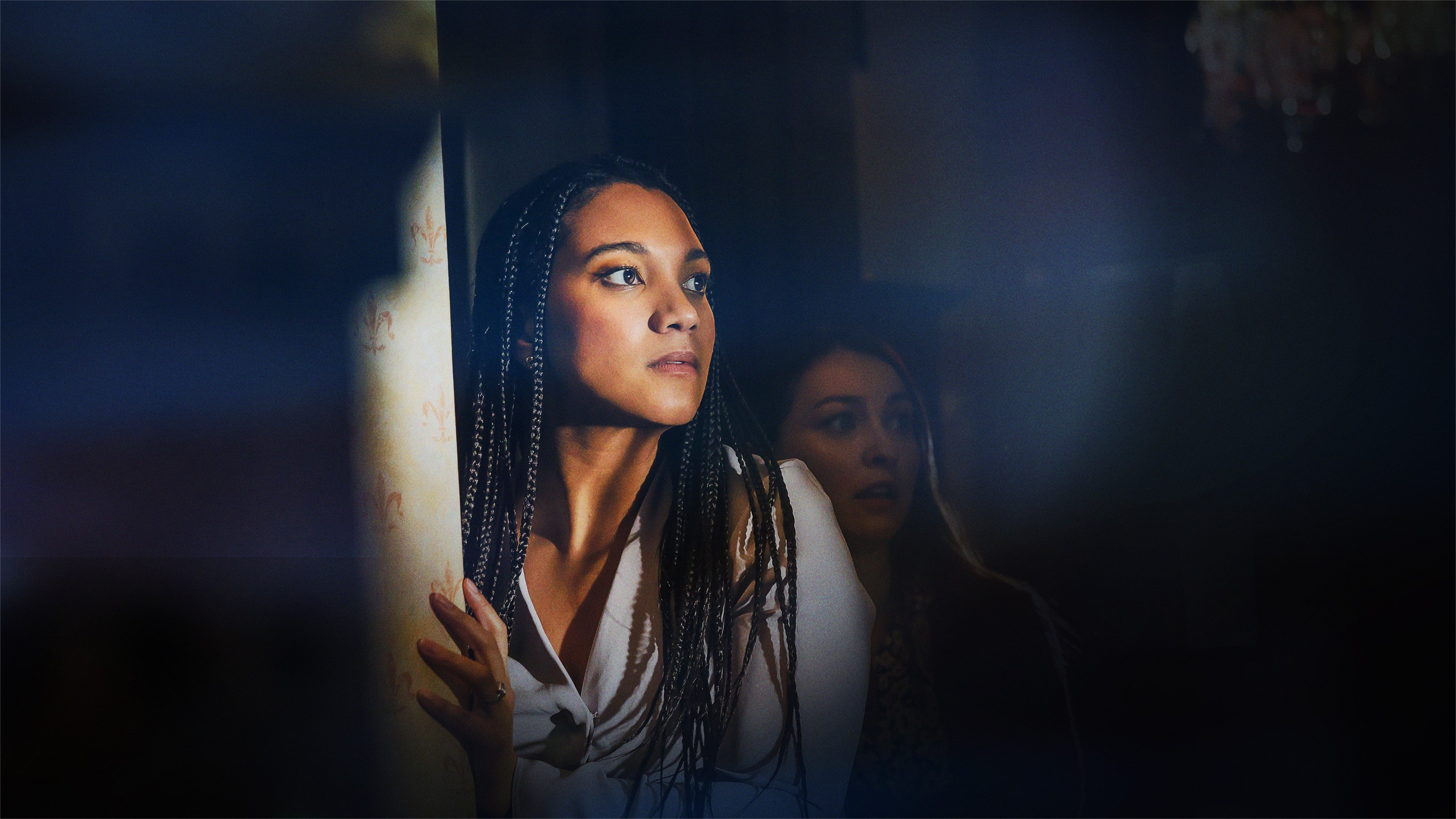 Backdrop for Little Girl in the Window