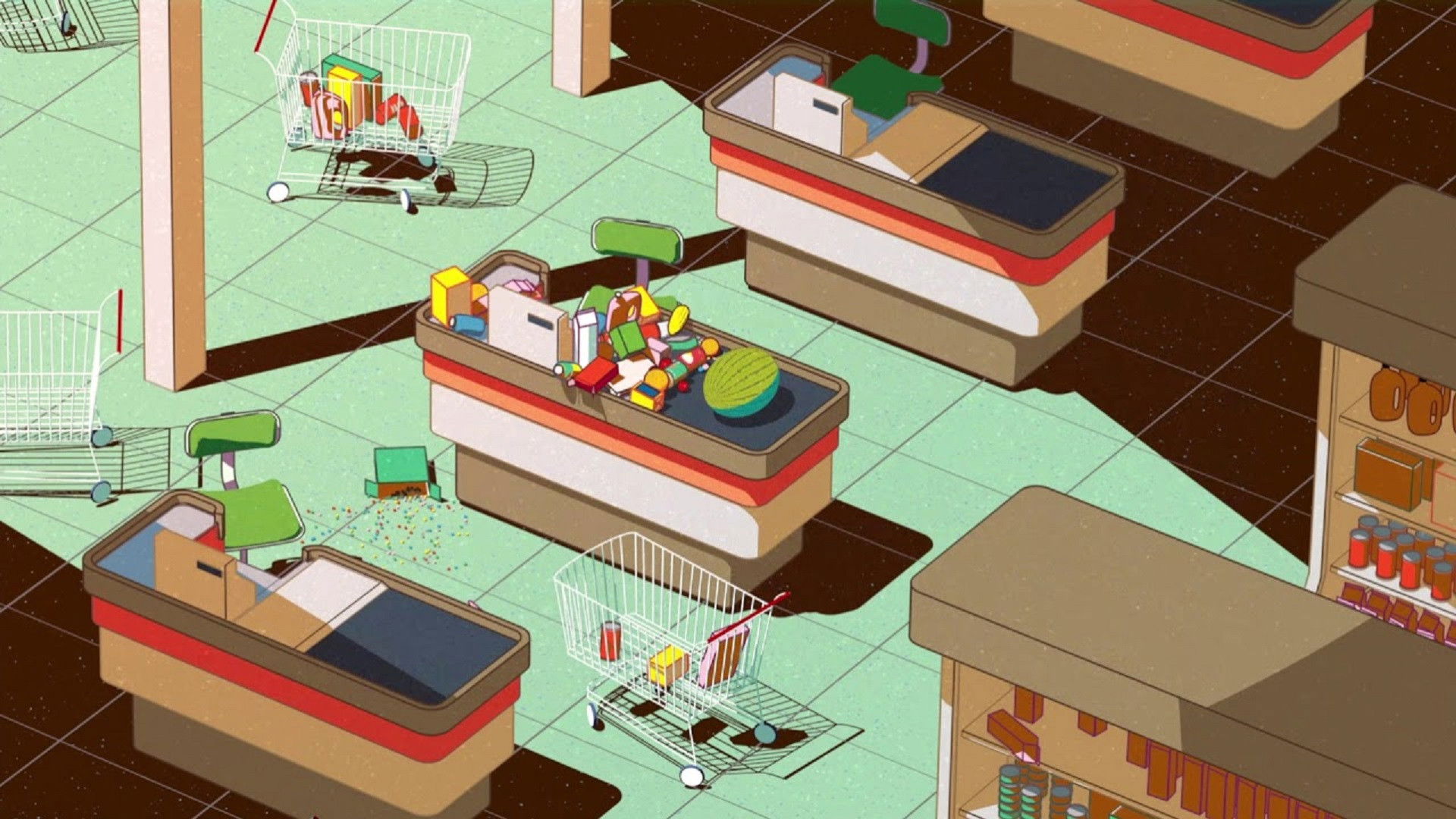 Backdrop for Empty Places