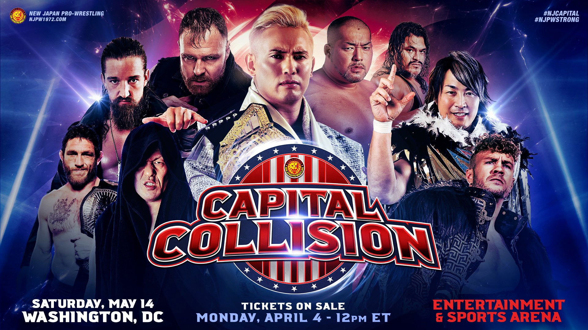 Backdrop for NJPW Capital Collision 2022