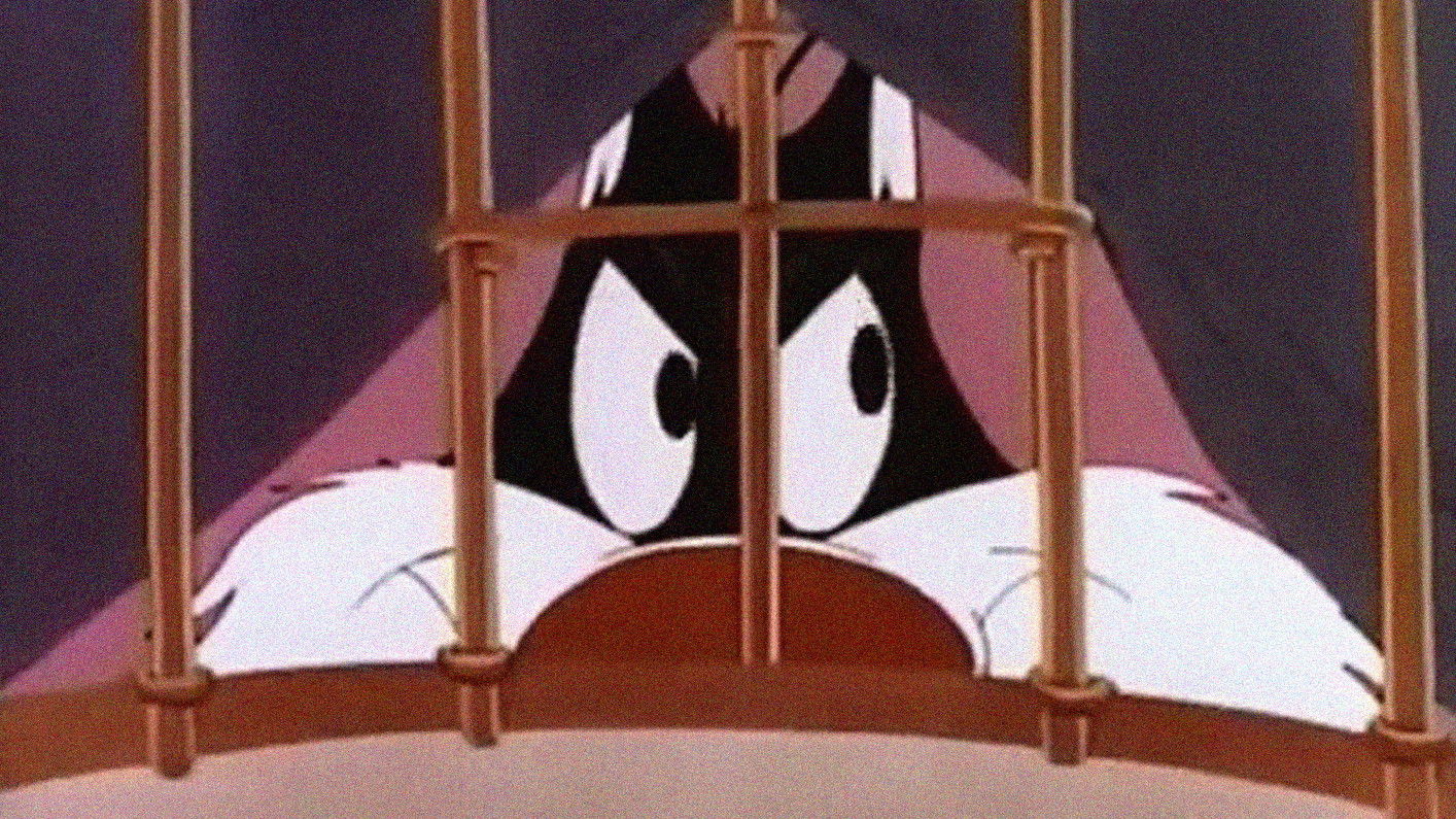 Backdrop for I Taw a Putty Tat