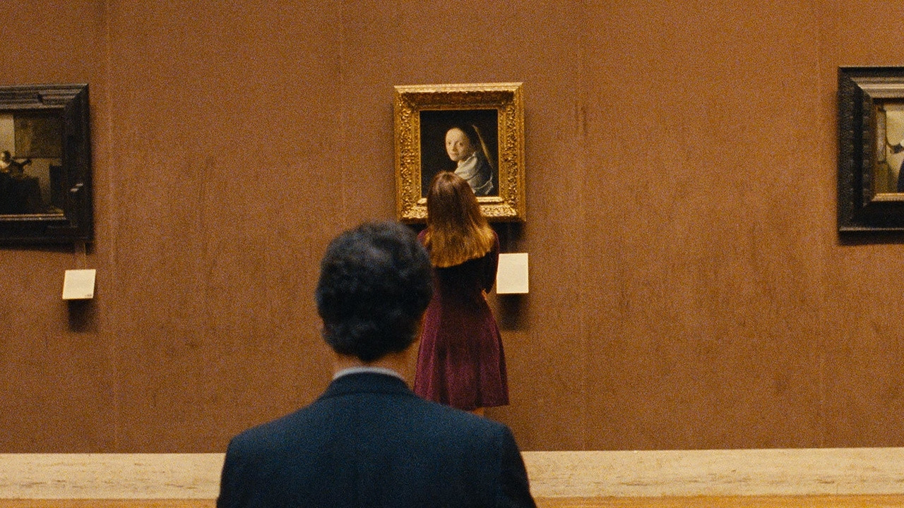 Backdrop for All the Vermeers in New York