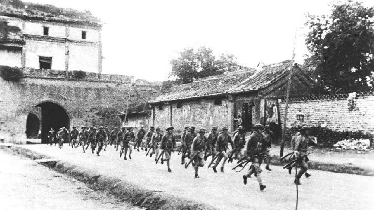 Backdrop for 七七事变